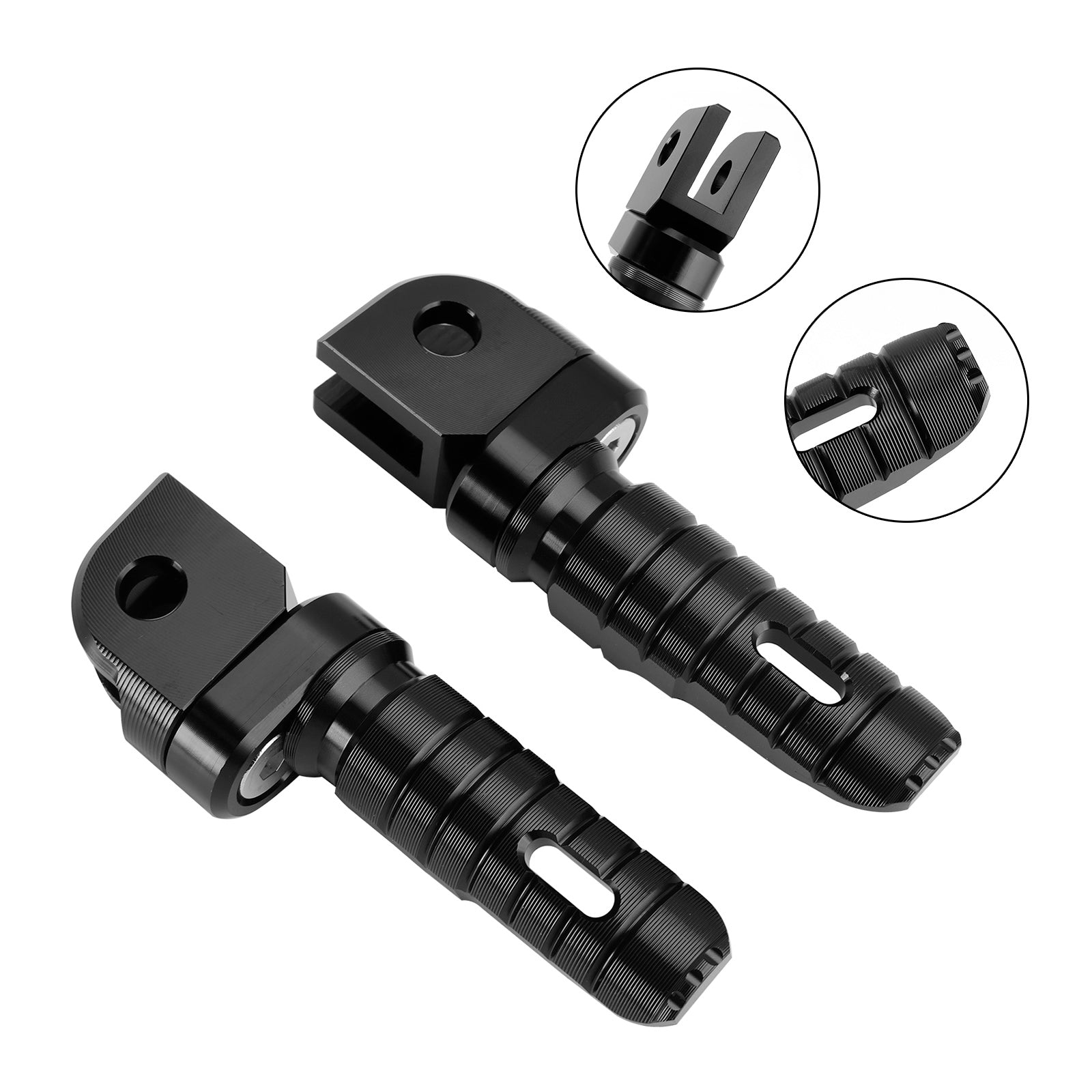 Front Footrests Foot Pegs fit for KAWASAKI ZX-4R ZX-4RR 24-25 NINJA 400 2018-2024