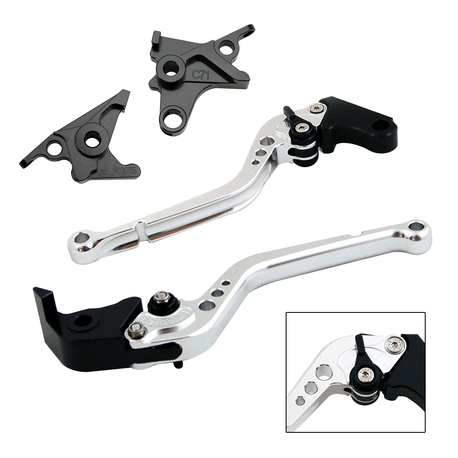 Long Clutch Brake Lever fit for BMW R NINE T /PURE/RACER 2017-2023
