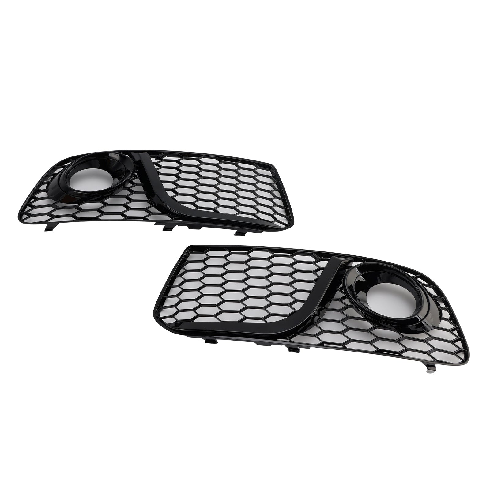 2013-2017 Audi Q5  Black Front Bumper Fog Light Grille Grill 8R0807681M