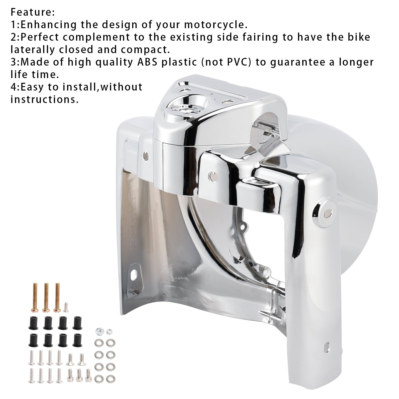 2014-2023 Touring Road King FLHR 7" Round Headlight Nacelle Cover