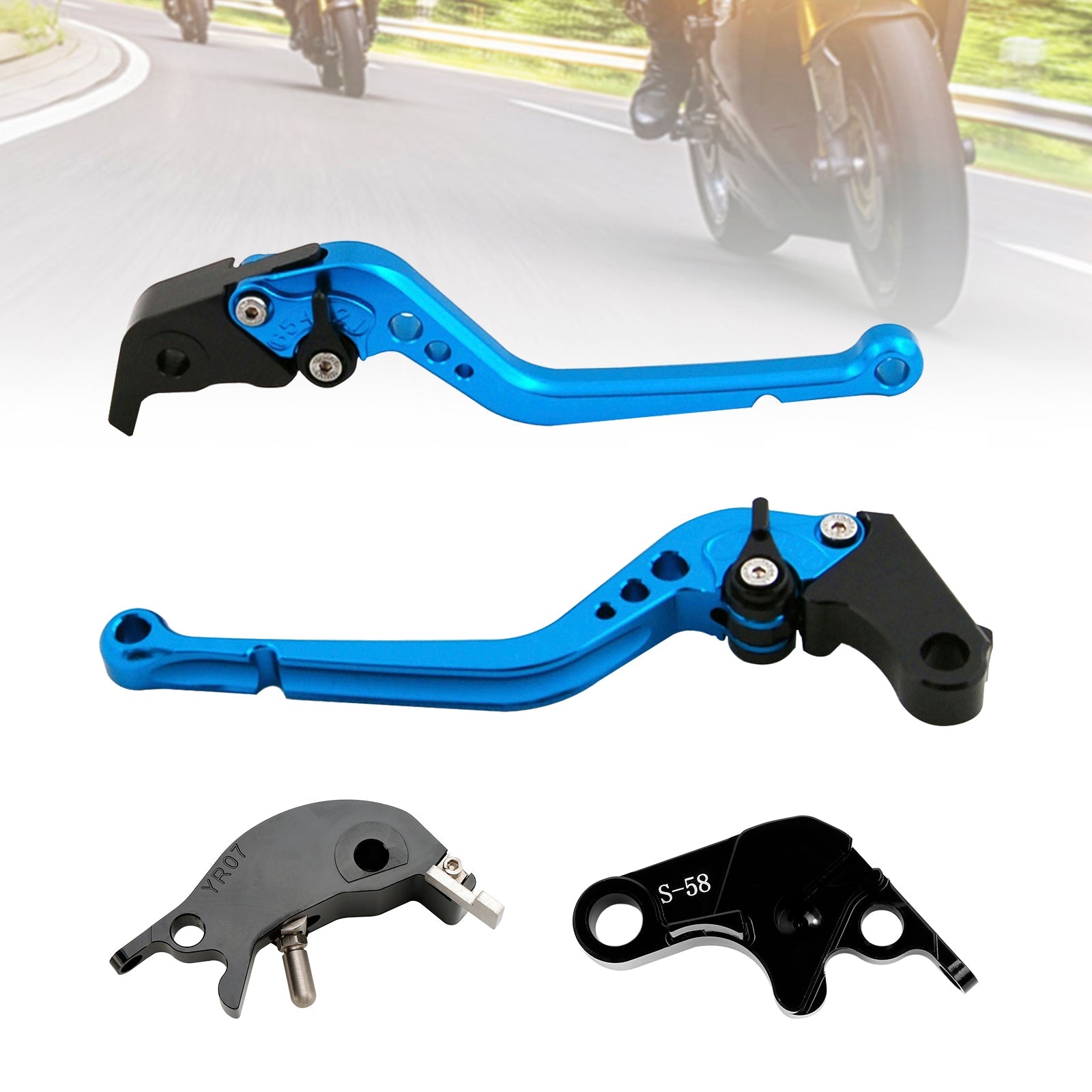 Long Clutch Brake Lever fit for YAMAHA YZF R7 MT-10/SP FZ-10/SP 2022-23