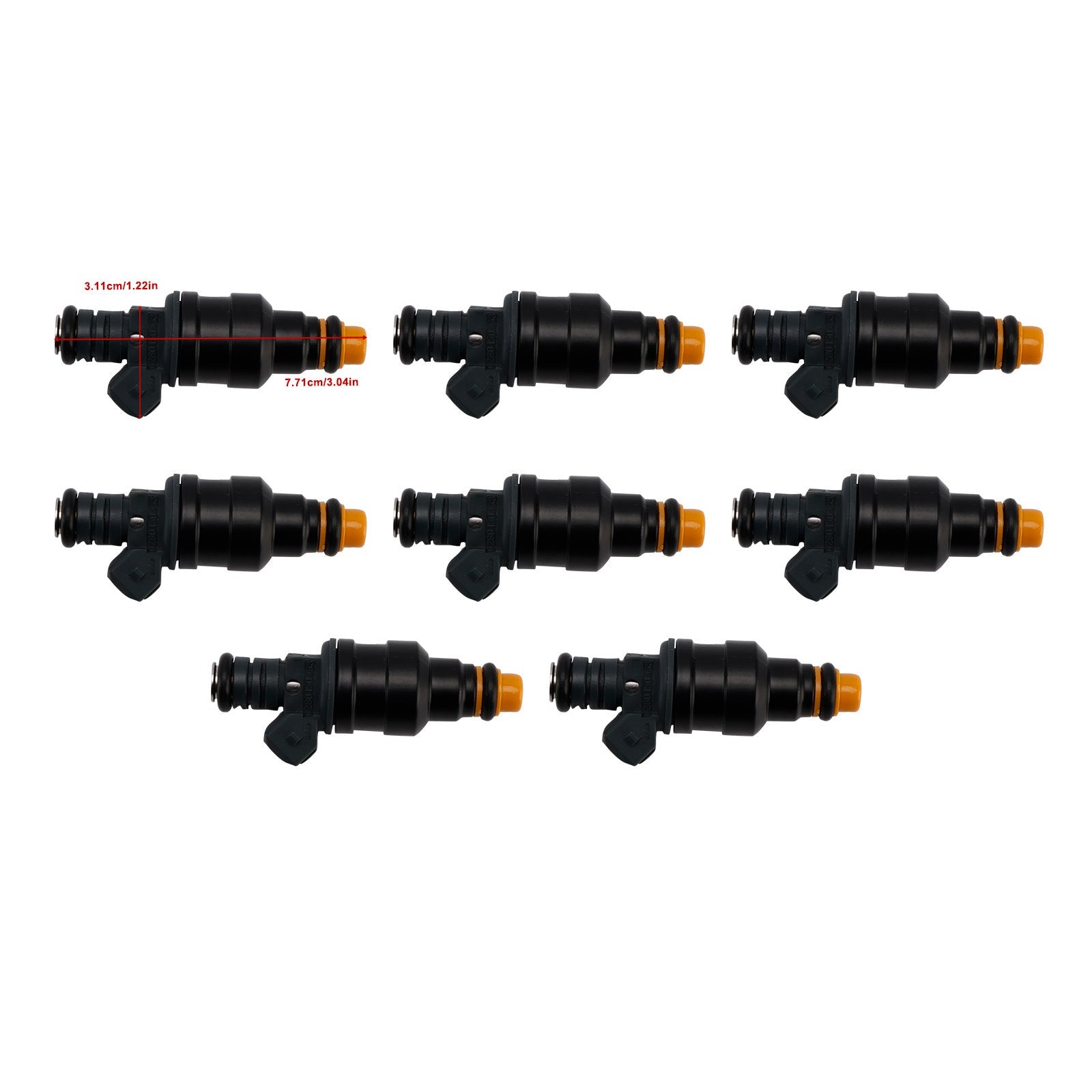 Fuel Injector For Audi S6 Plus 4.2 Avant Quattro [4A5, C4] 06.1996-10.1997 AHC 8PCS 077133551L