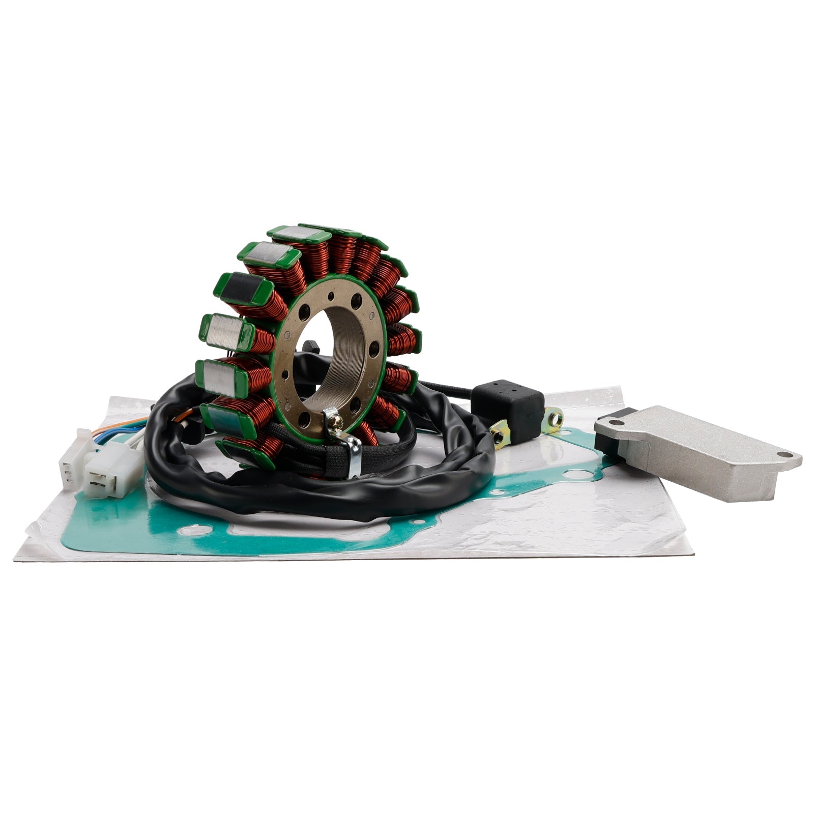 Magneto Coil Stator Regulator Gasket Set For Yamaha XV 250 Virago 250 1988-1990