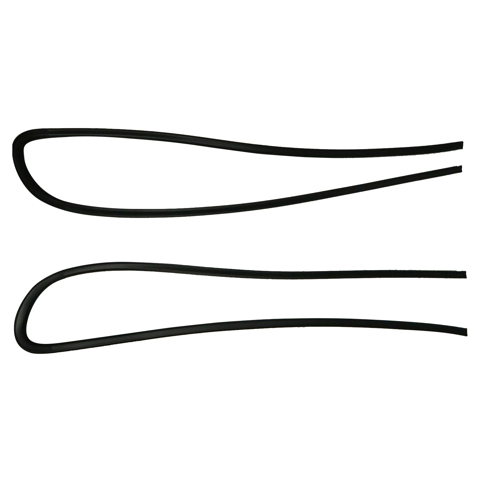 1988-1991 HONDA CR-X CRX EF8 2PCS Window Glass Molding RH & LH 73810-SH2-003 73860SH2003