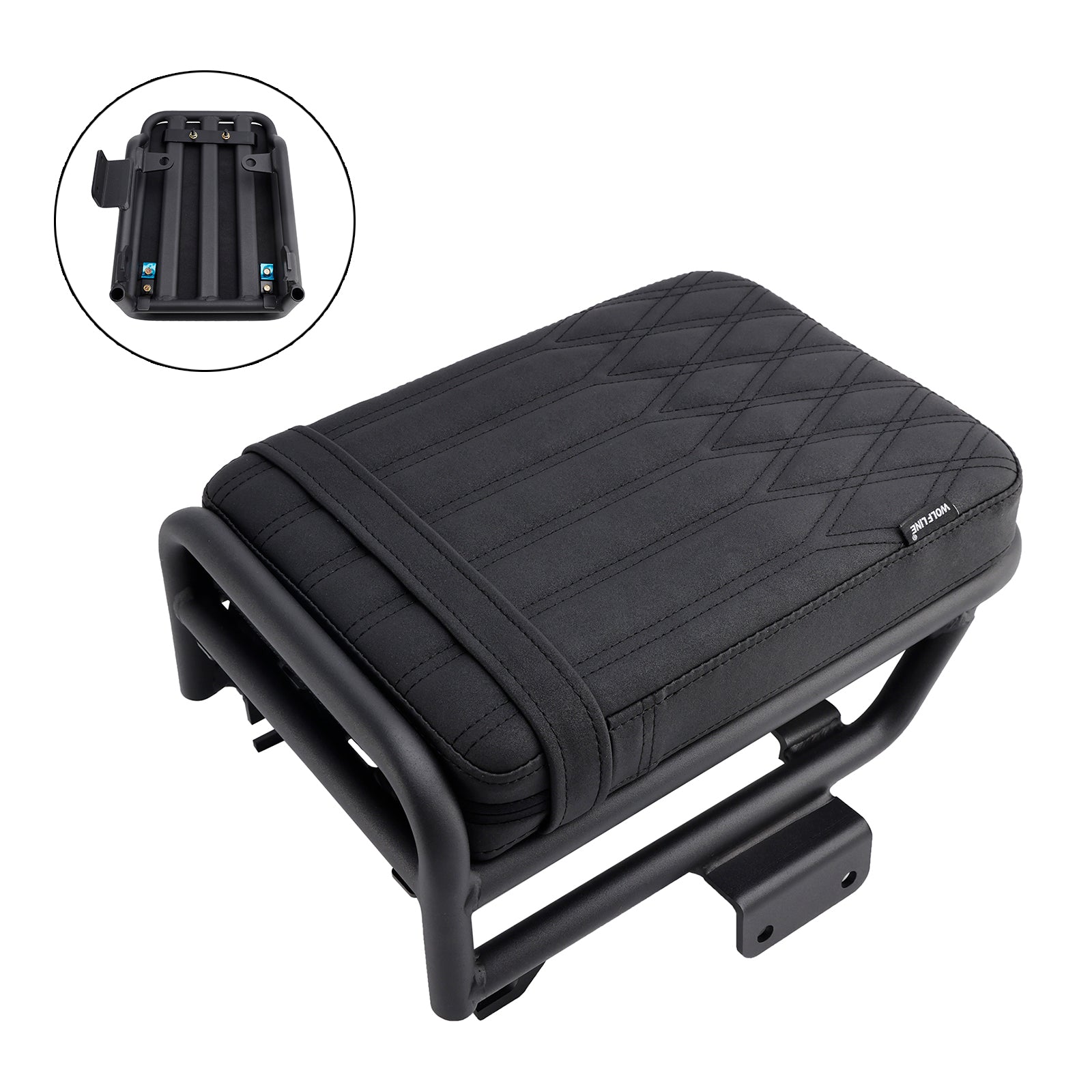 2020-2023 혼다 CT125 헌터큐브 뒷좌석 1인승 안장 플랫 블랙