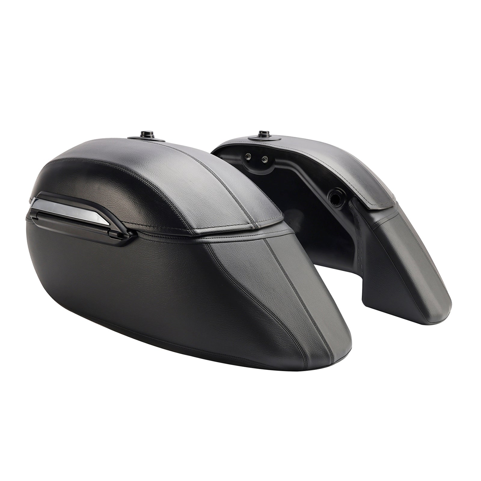 2015-2023 Kawasaki Vulcan S 650 Vn/En650 Pu Side Bag Saddlebag Luggage Black