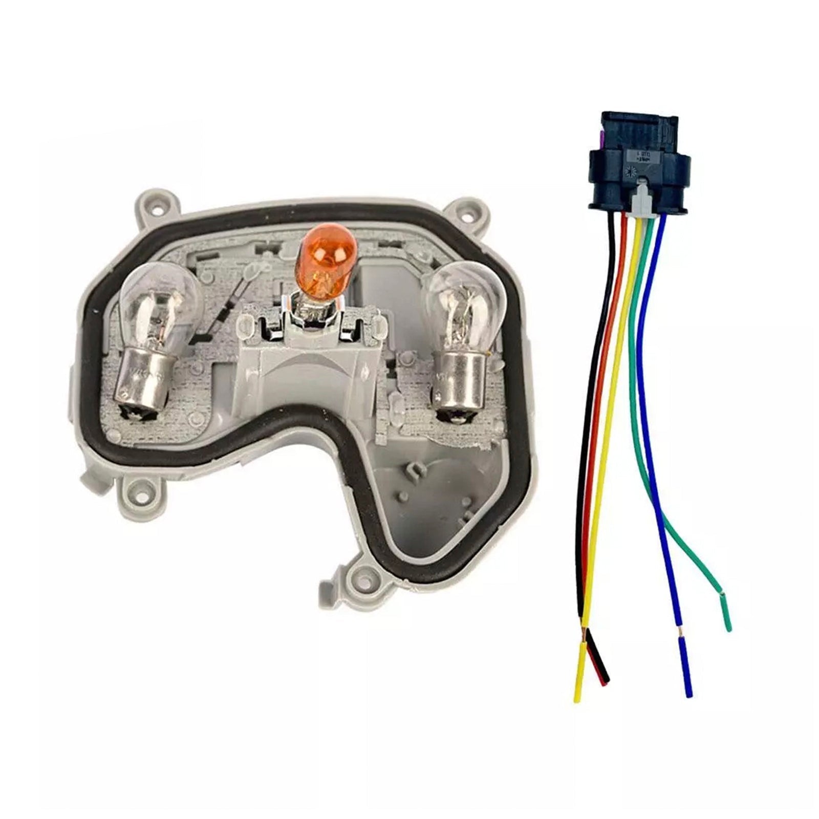 2015-2023 Jeep Renegade Rear Right Tail Lamp Bracket & Plug Bulb 68270837AA