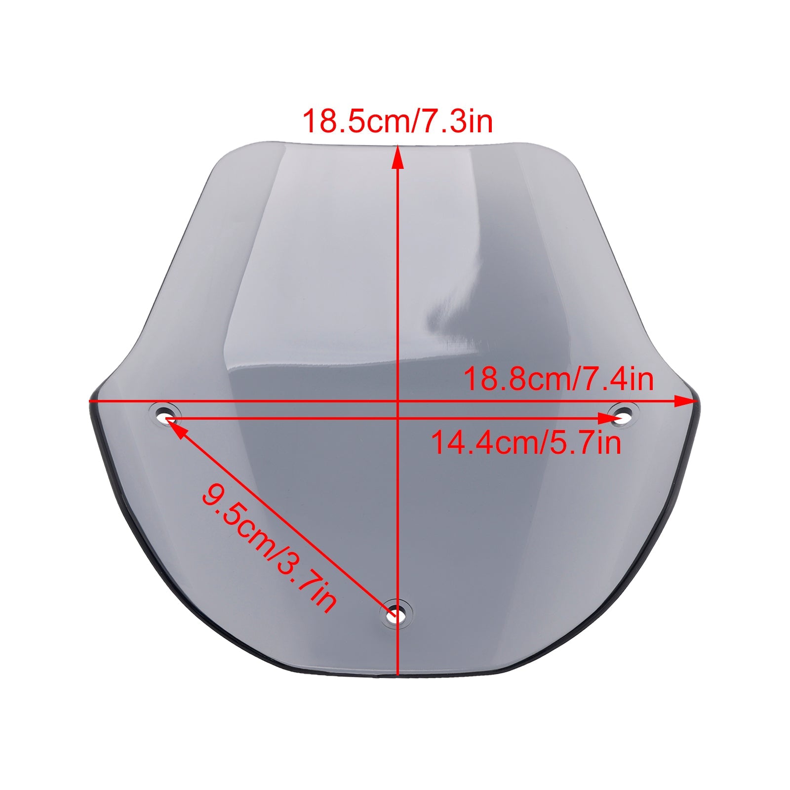 Windshield WindScreen + Bracket fit for Suzuki GSX-8S 2023-2024