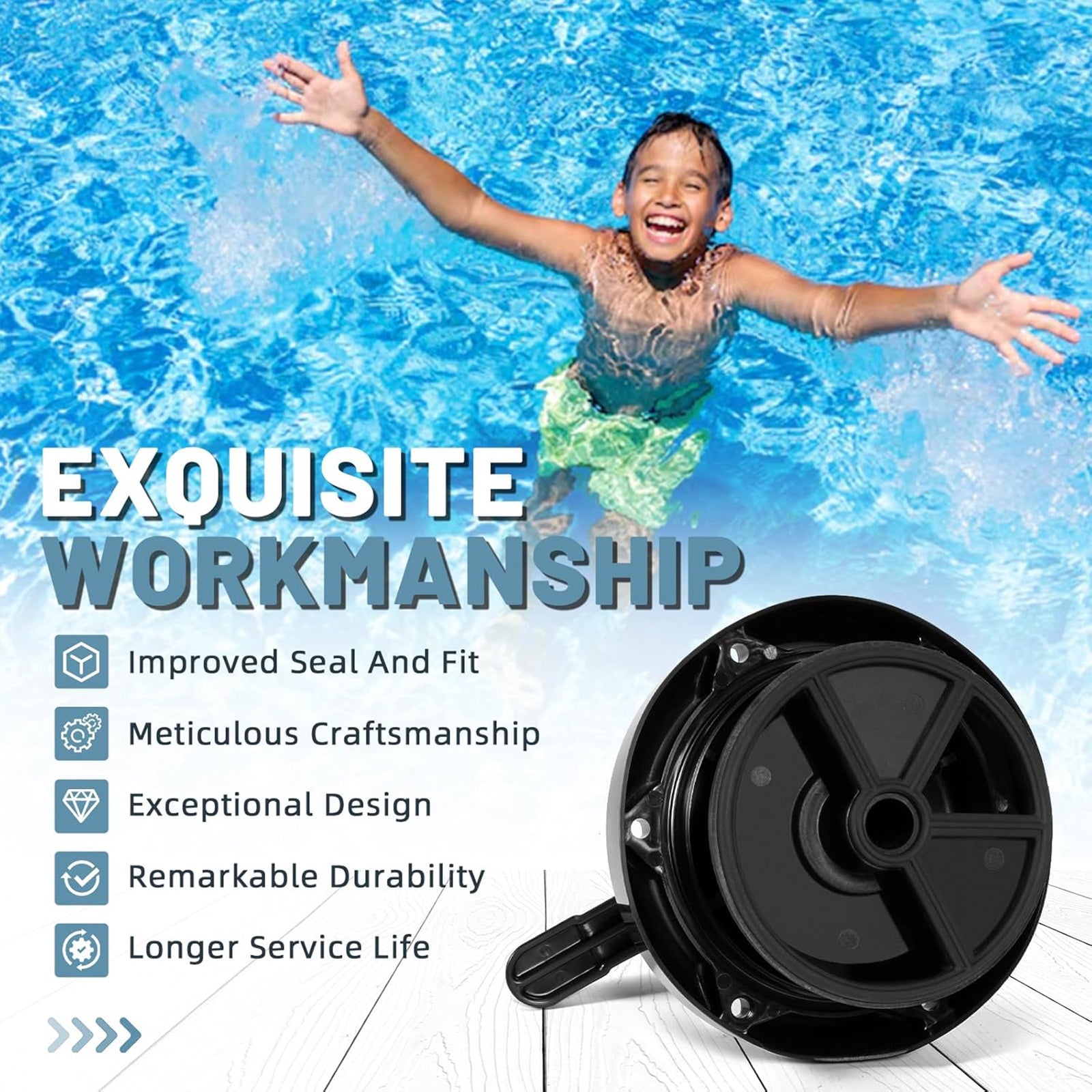 Multi-Port Valve Top 600-9600B For Waterways Sand Filter Valve