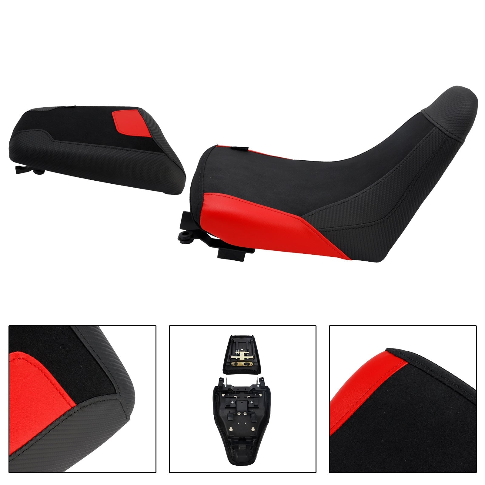 2023-2025 For Suzuki V-Strom Dl1050 Driver&Passenger Seat Lower Cushion Red