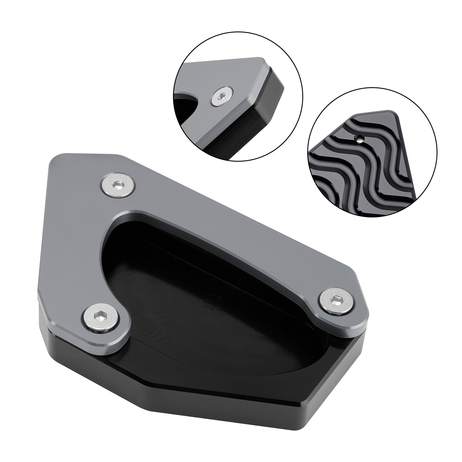 Kickstand Enlarge Plate Pad fit for Suzuki V-strom 650 DL650 XT 2011-2024