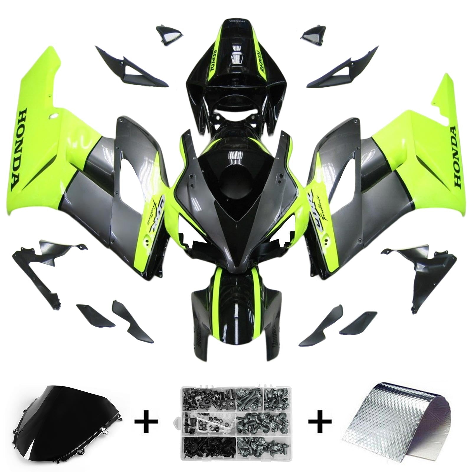 Honda CBR1000RR 2004-2005 Fairing Kit Bodywork Plastic ABS