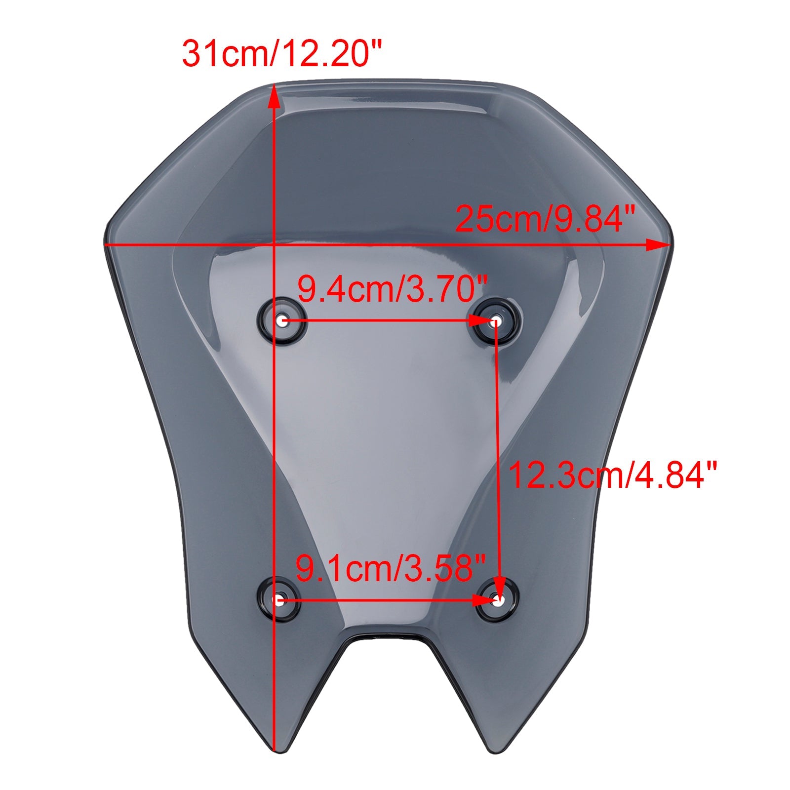 2025- KAWASAKI Z900 ABS Plastic Windshield Windscreen