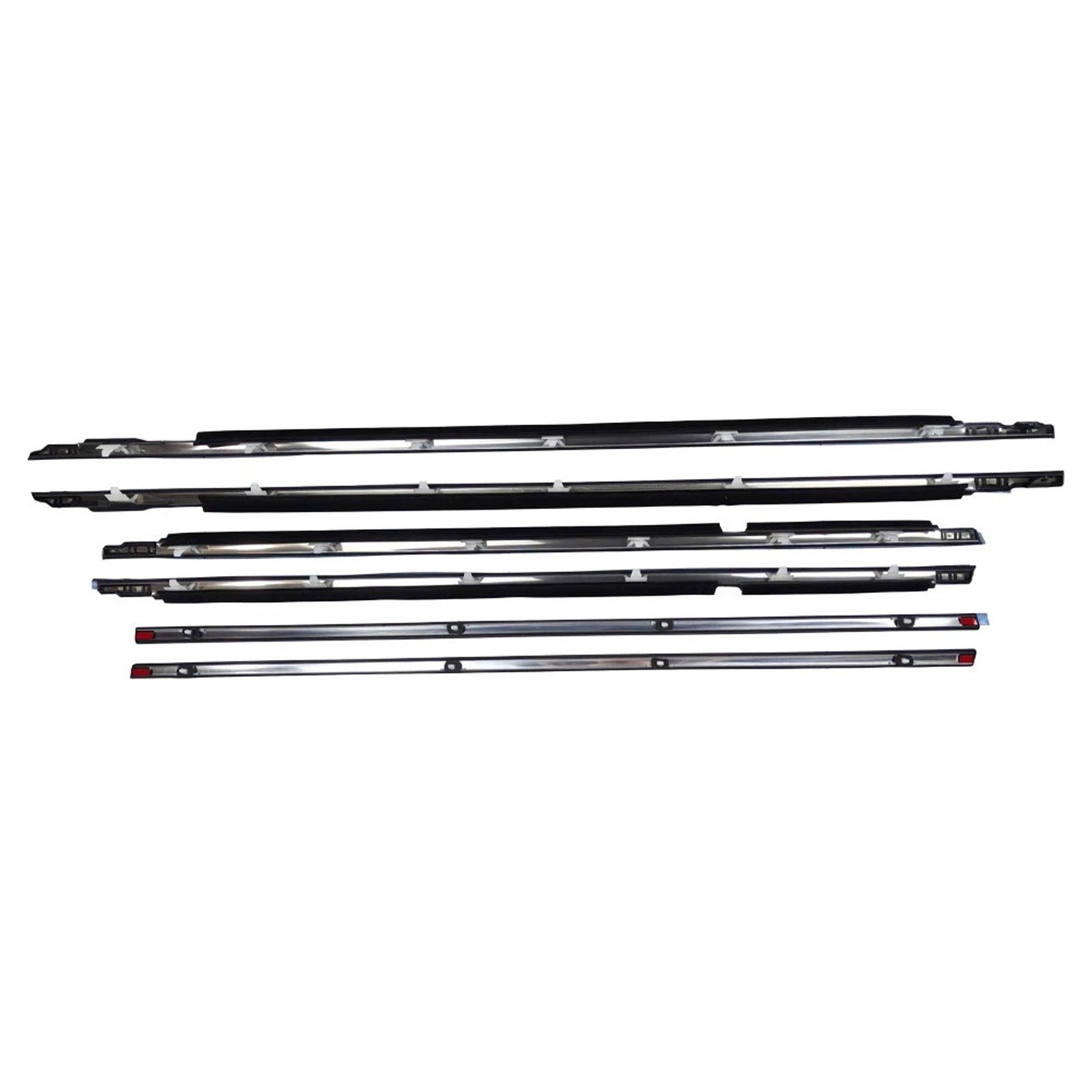 1996-1998 Lexus LX450 FZJ80 6PCS Door Belt Molding 75710-60011 75720-6