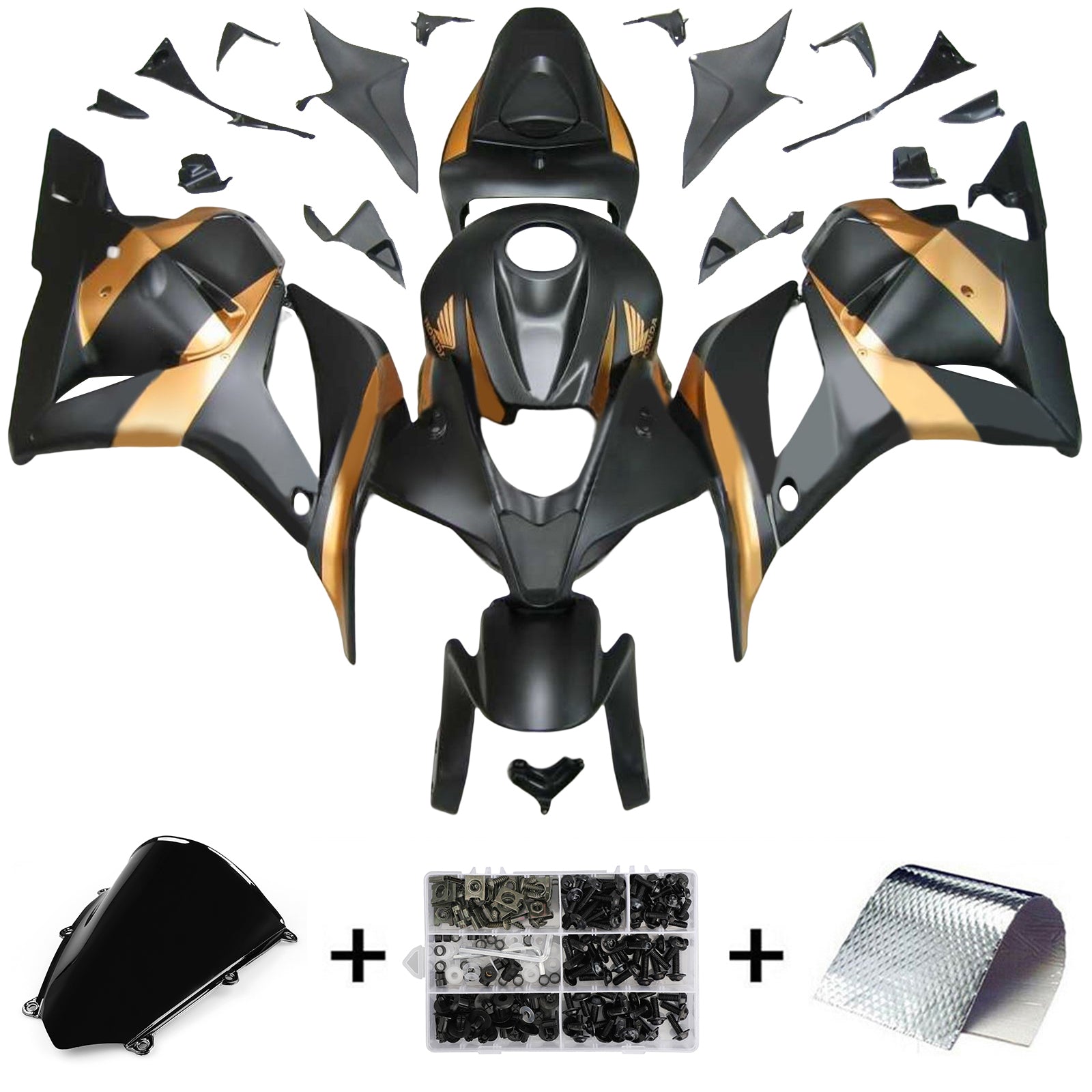 Honda CBR600RR 2009-2012 F5 Fairing Kit Bodywork Plastic AB