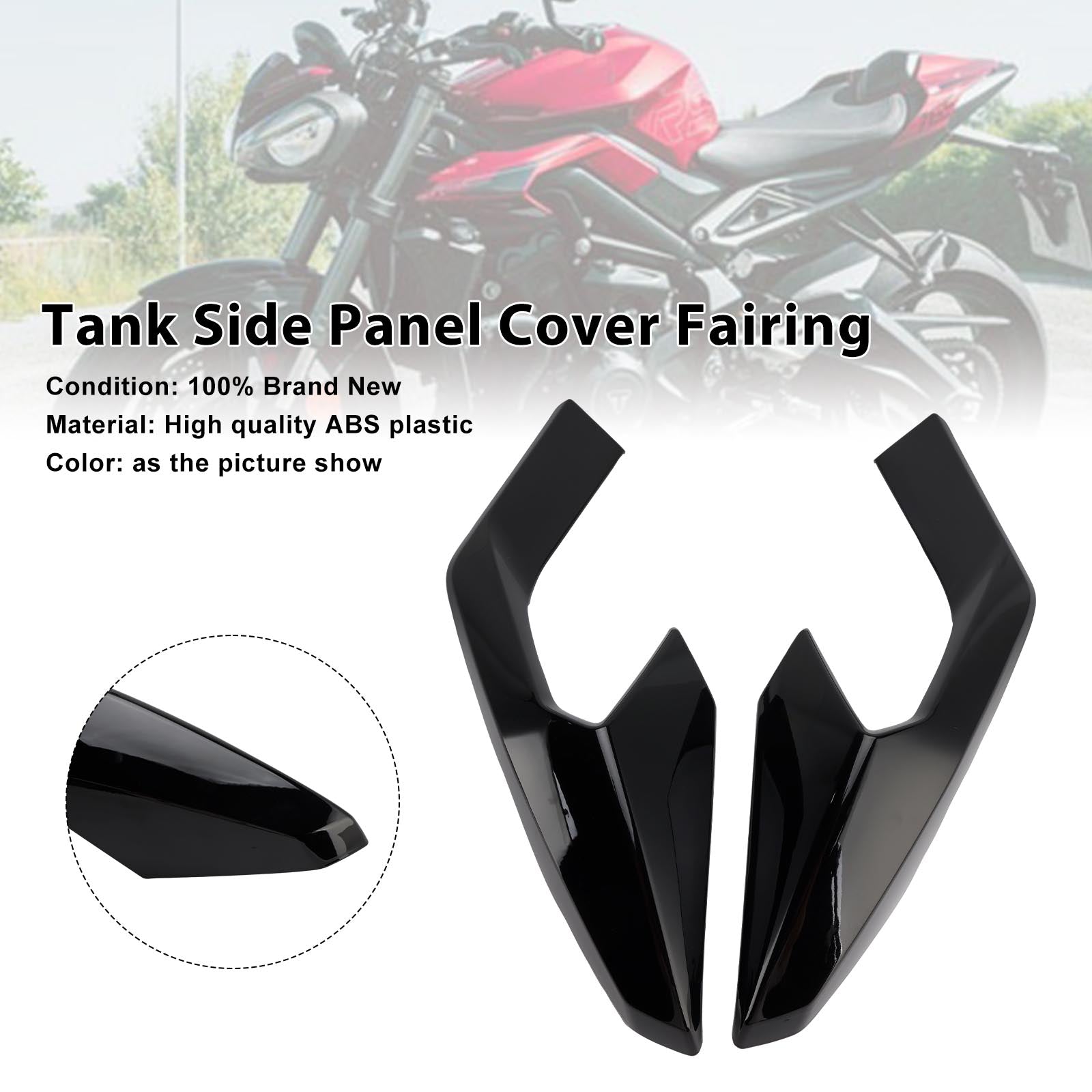 2023-2025 Street Triple 765 R/RS Tank Side Cover Panel Fairing