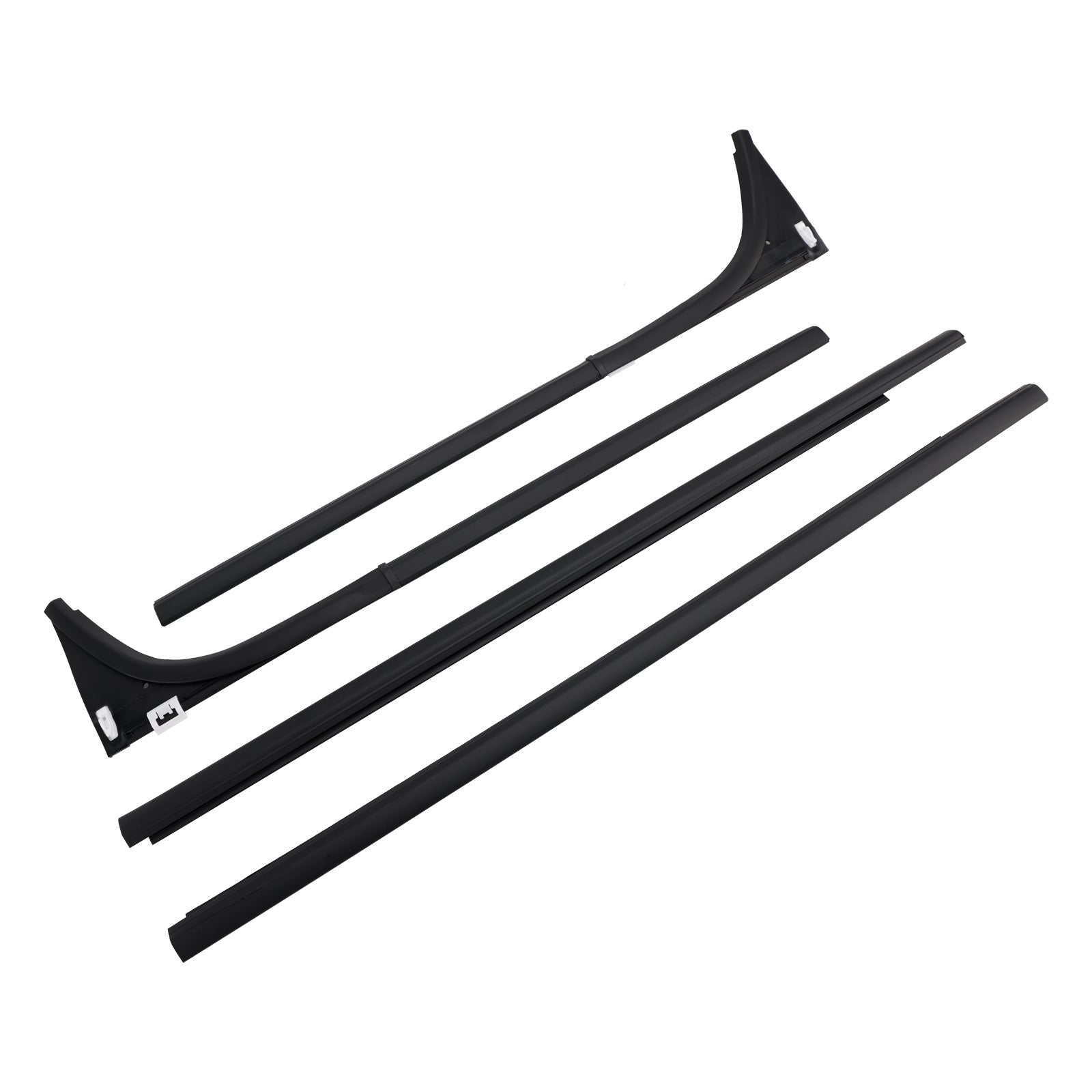 4pcs Inner Outer Weatherstrip Door Belt For Mazda BT-50 Pro Pick Up 2012-2019