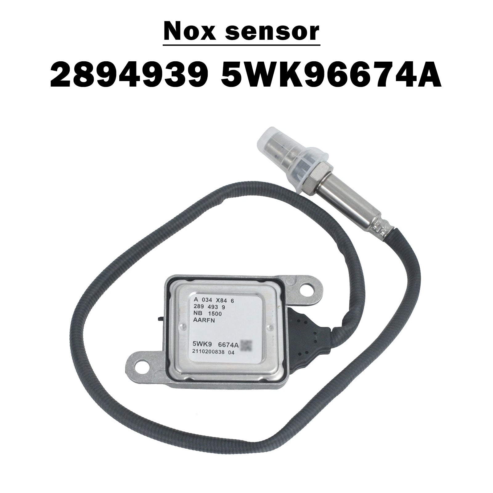 Cummins Nitrogen Oxide NOx Sensor 2894939 5WK96674A