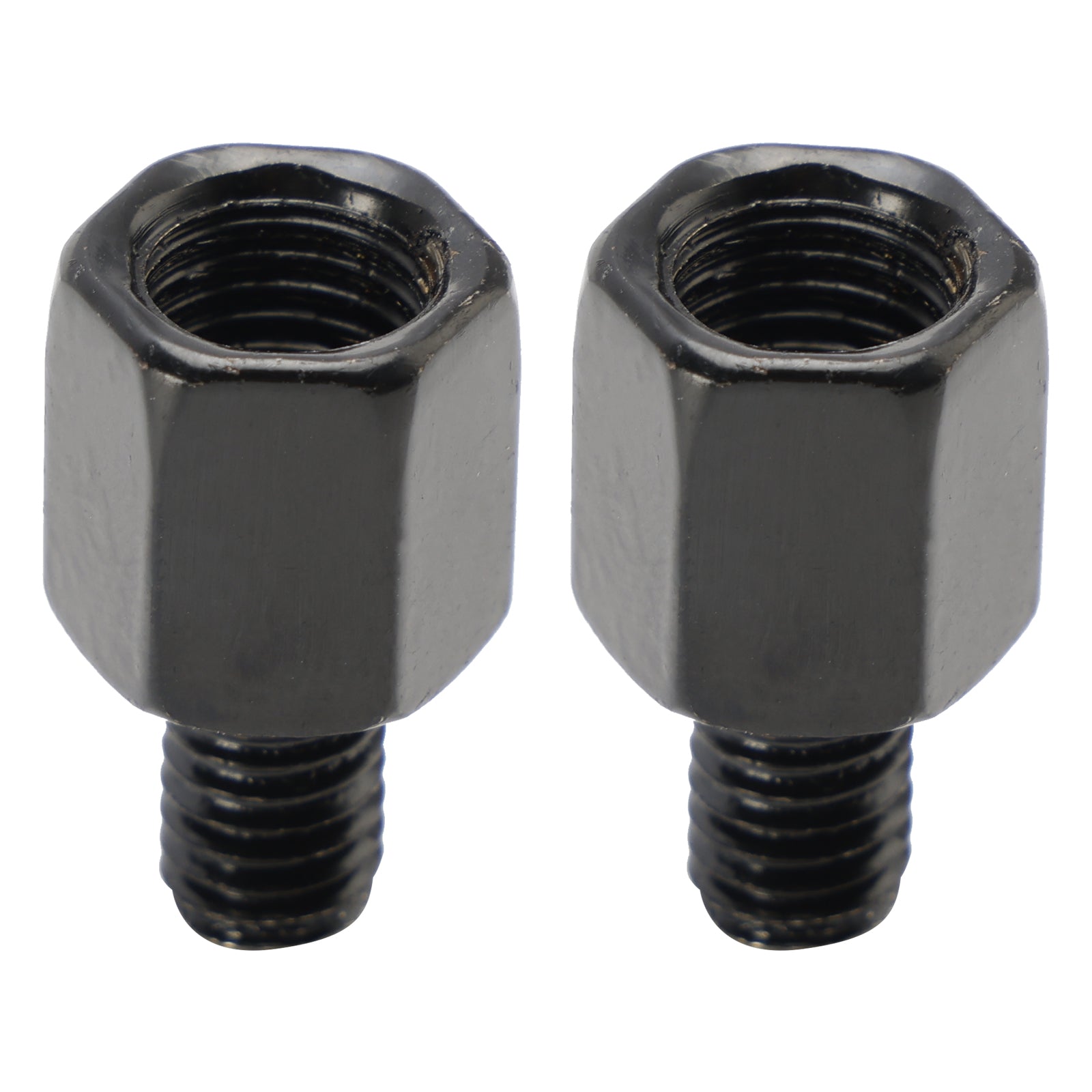 Universal Fit 오토바이 스쿠터 미러 어댑터 10mm 표준 ~ 8mm 표준