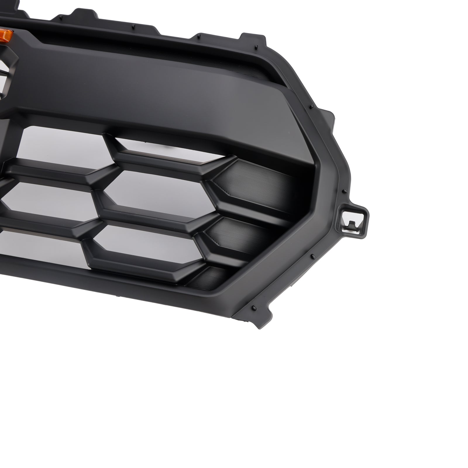 Black Front Bumper Grill Grille Fit Toyota Tacoma 2024+ With Led & Light Bar