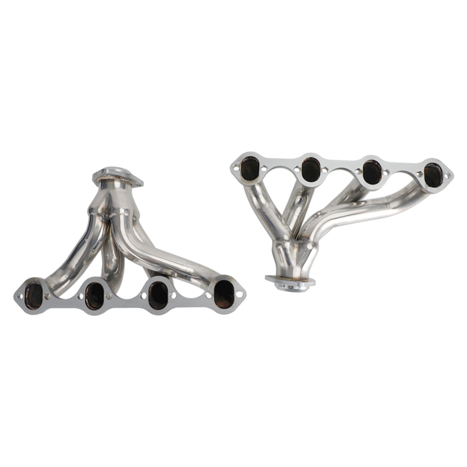 Stainless Hugger Exhaust Headers Fit Ford Short Block Windsor 289 302 351