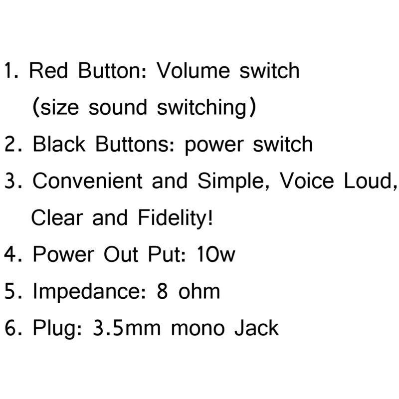 Duty 1x TS-750 مكبر صوت خارجي ثقيل راديو CB لـ Yaesu Kenwood Icom Diamond