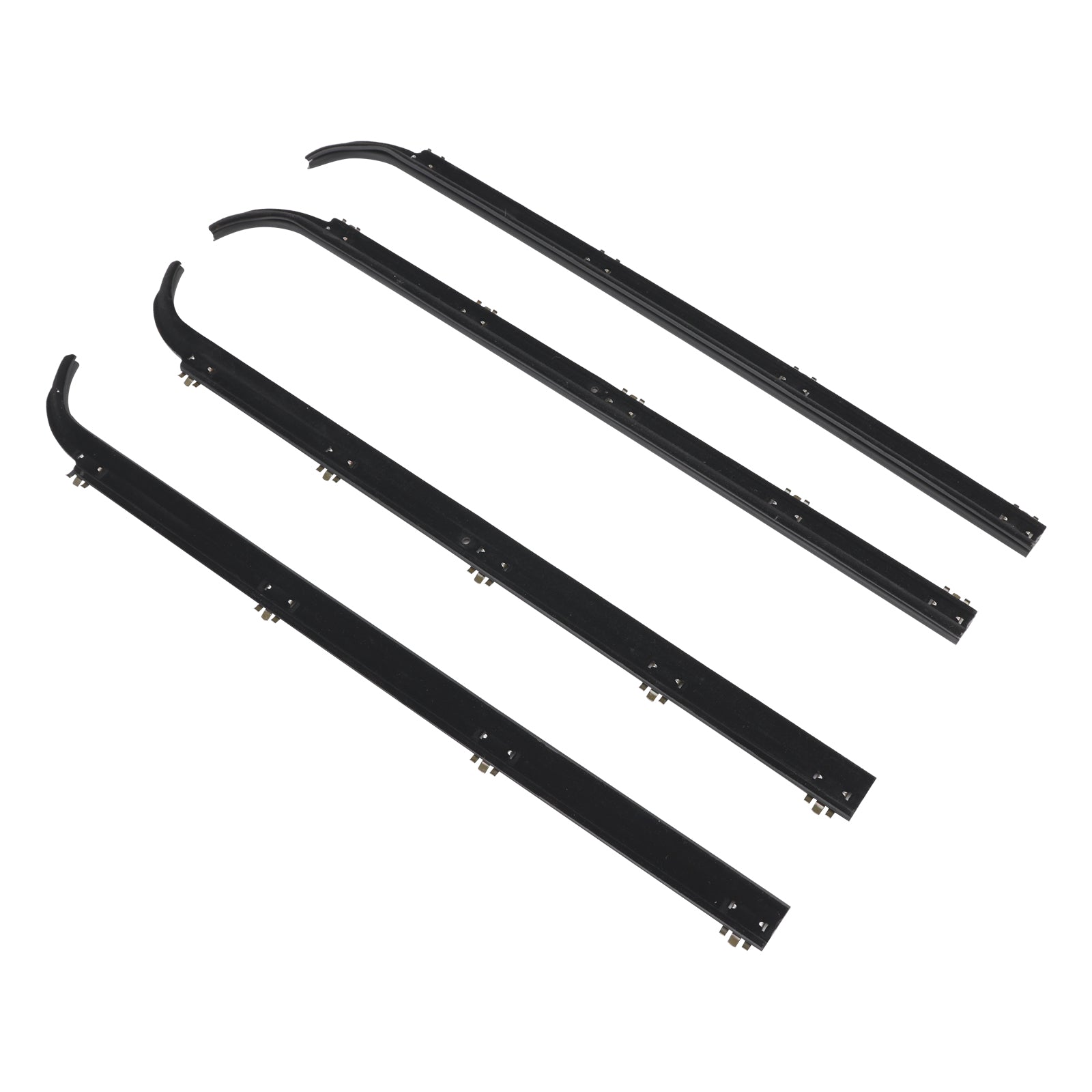 1997 Ford F150 Truck with Old Body Style Front Window Sweep 4PCS Door Window Seal Belt Weatherstrip+2PCS Seal Kit