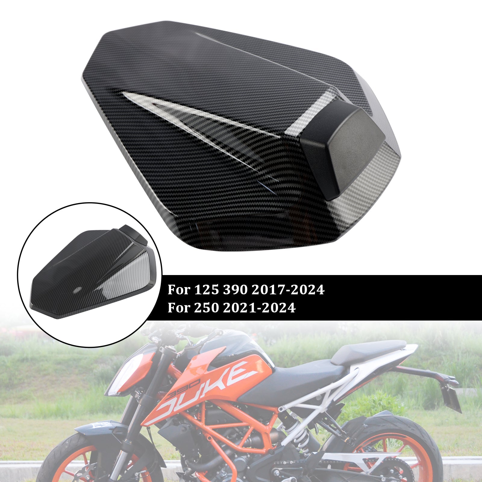 Tail Rear Seat Cover Fairing Cowl For 125 250 390 2017-2024