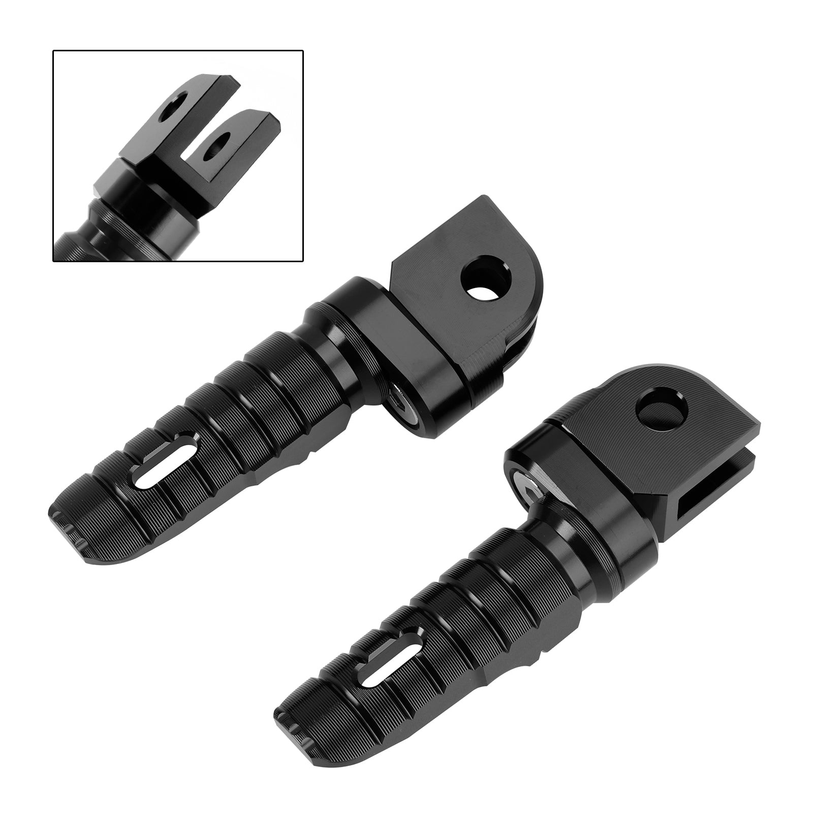 Front Footrests Foot Pegs fit for KAWASAKI ZX-4R ZX-4RR 24-25 NINJA 400 2018-2024