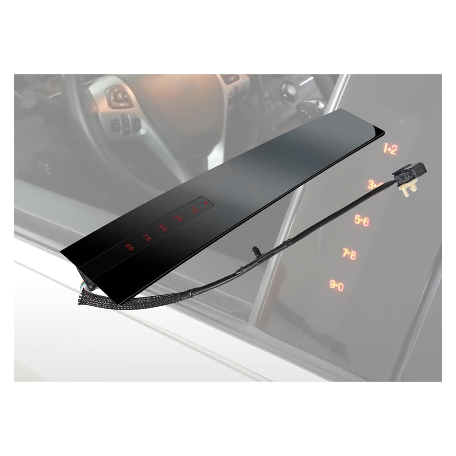 2011-2019 Ford Taurus Front Driver Left B Pillar Molding Trim Keyless Entry