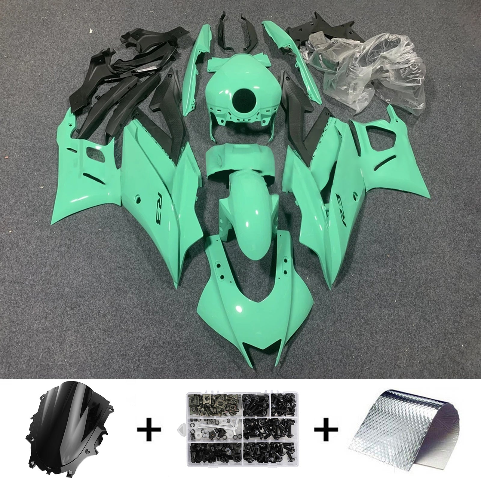 Yamaha YZF-R3 R25 2022-2024 Fairing Kit Bodywork Plastic ABS