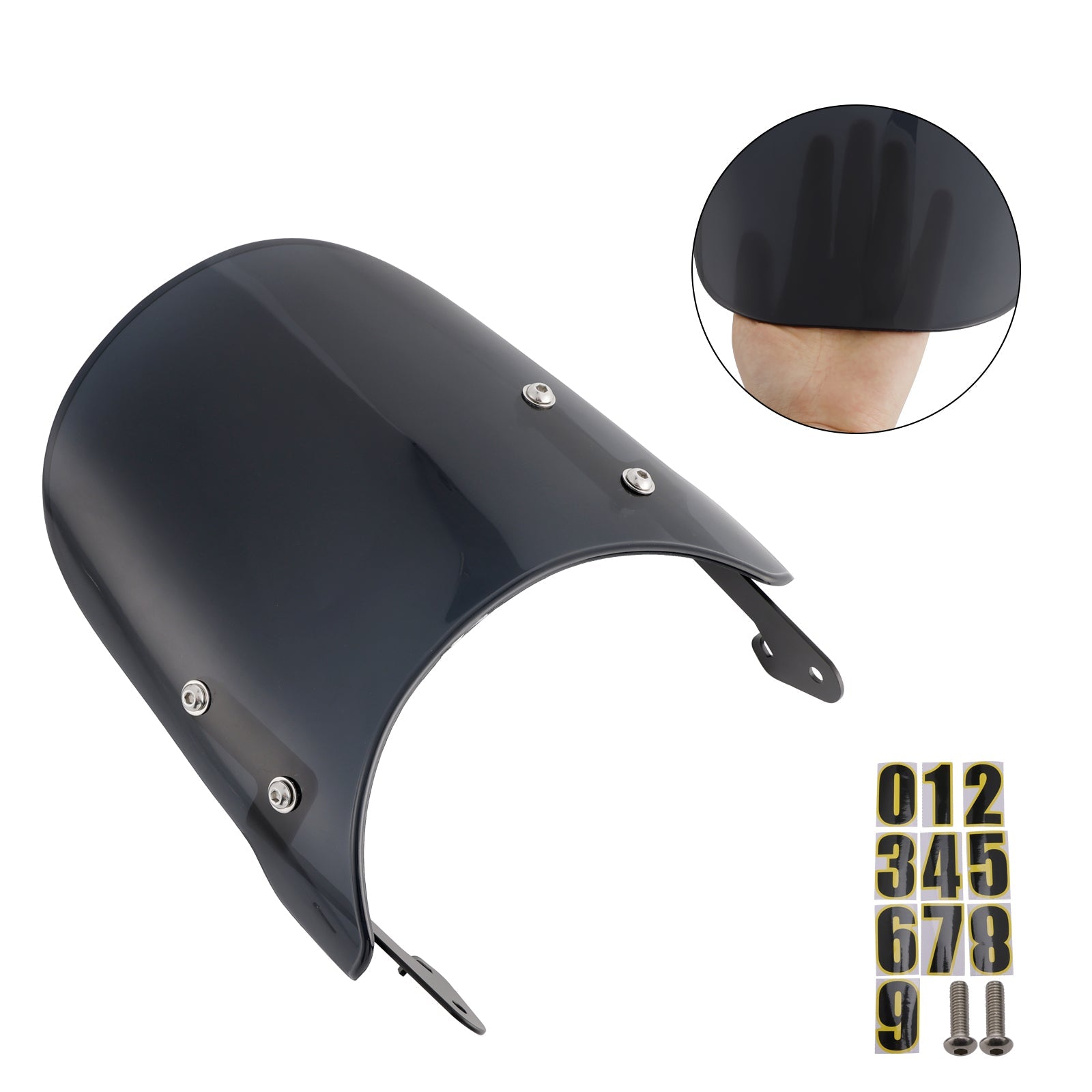 Windshield WindScreen fit for YAMAHA XSR 155 2020-2023 XSR 125 2024-2025