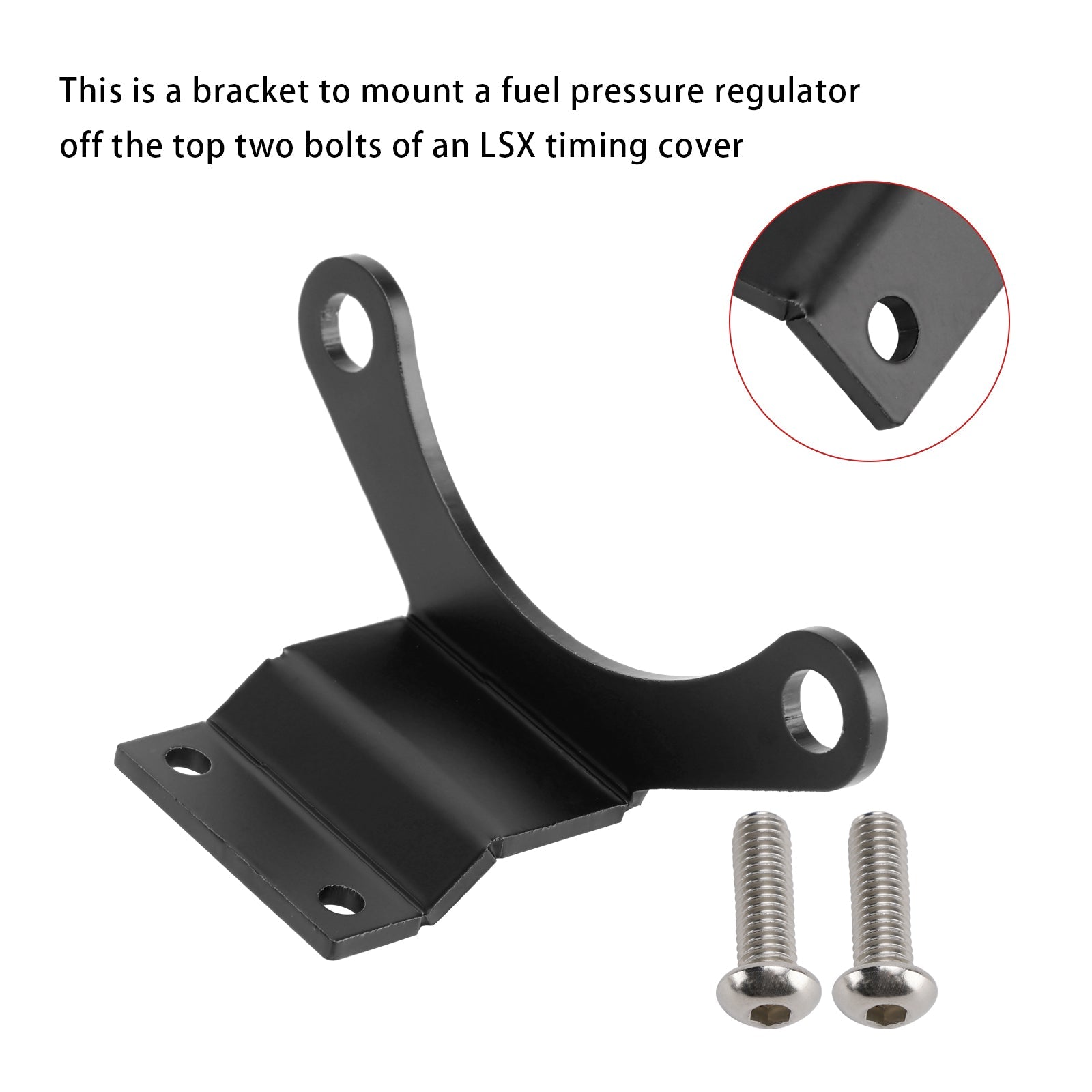 LS Timing Cover Fuel Regulator Bracket 99500 Fit LSX timing cover
