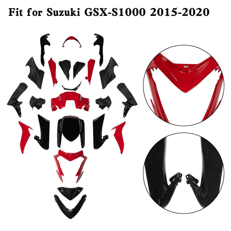 سوزوكي GSX-S 1000 GSXS 2015-2020 مجموعة هيكل السيارة البلاستيكية