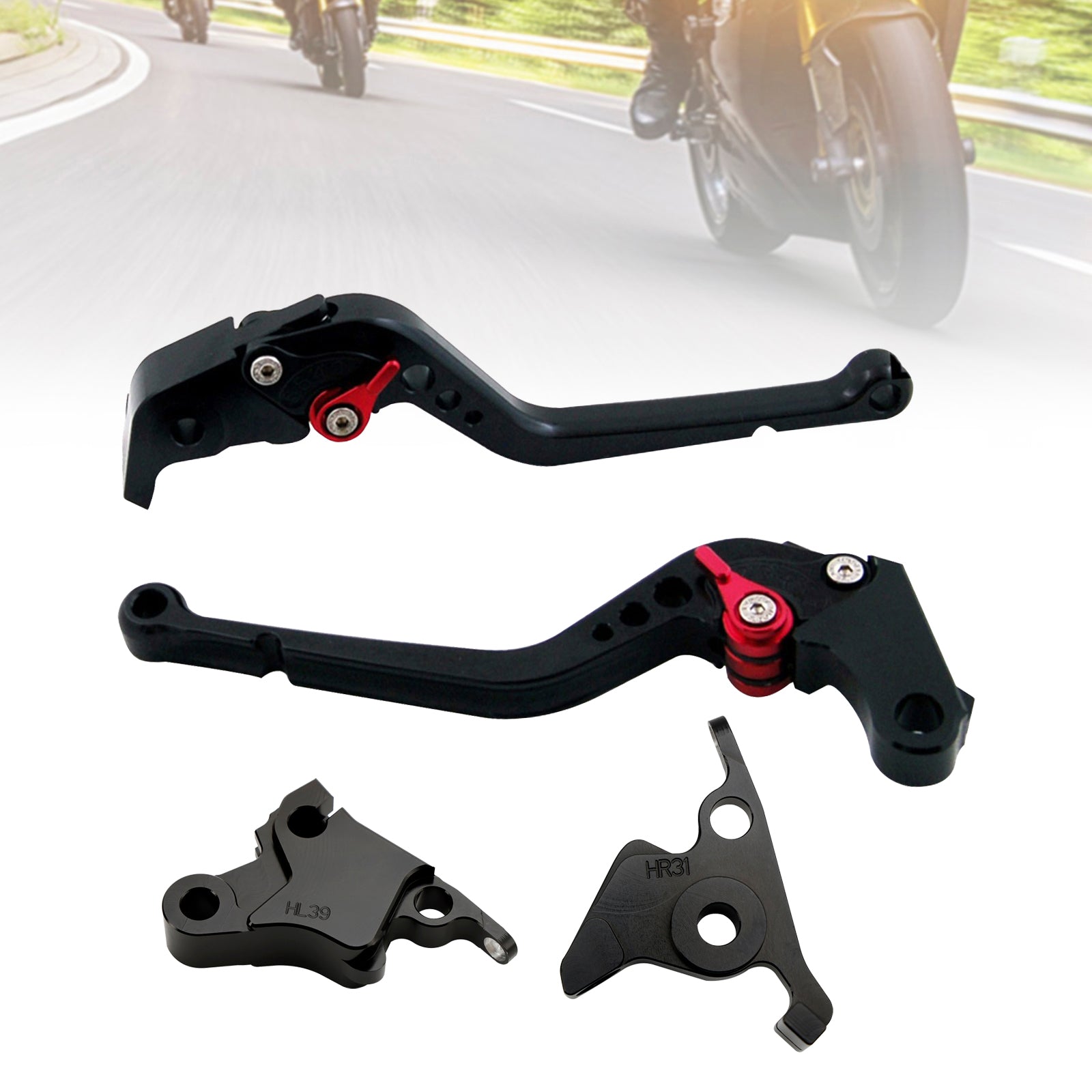 Long Clutch Brake Lever fit for CFMOTO 450SS 450SR 21-23 450NK 23-24