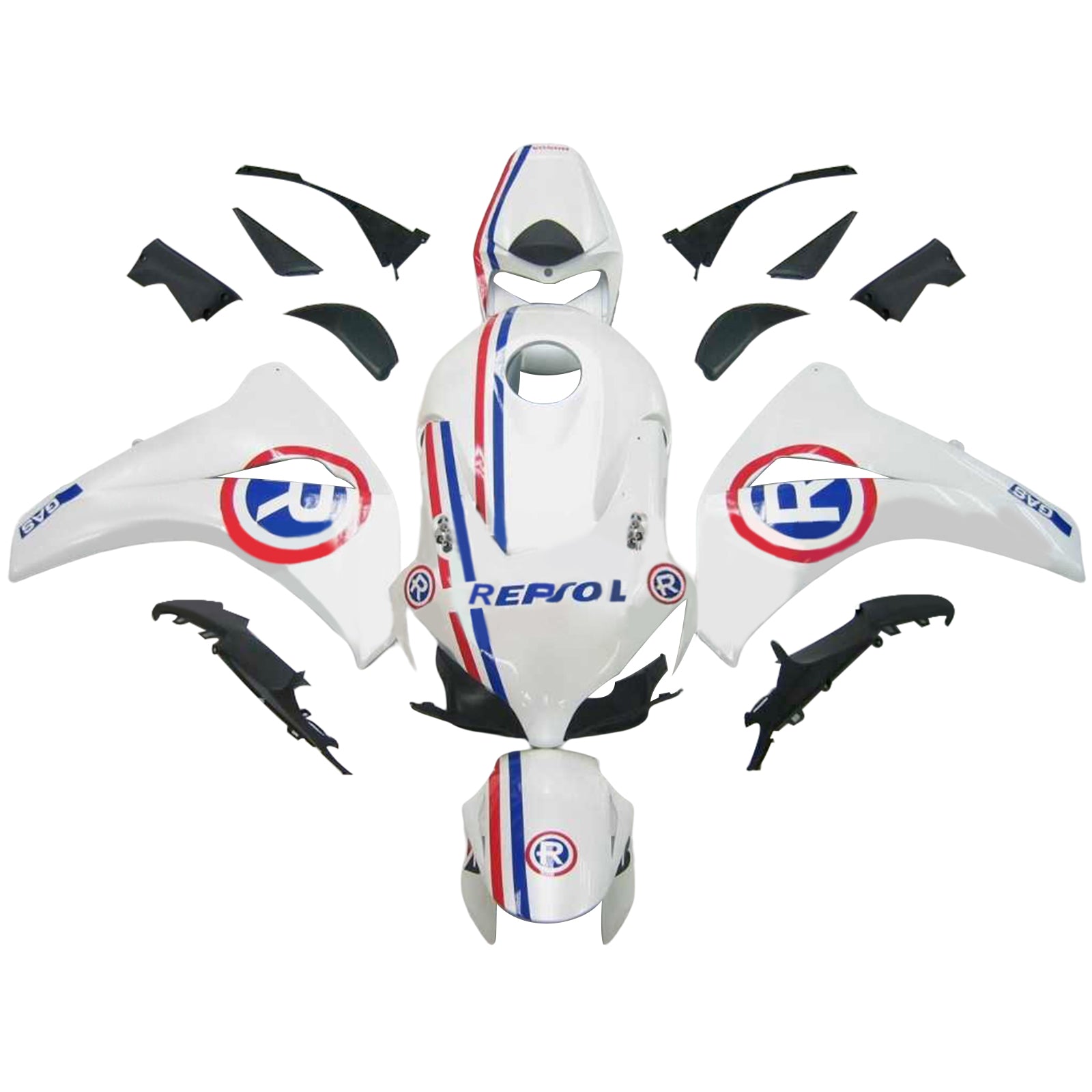 Honda CBR1000RR 2008-2011 Fairing Kit Bodywork Plastic ABS