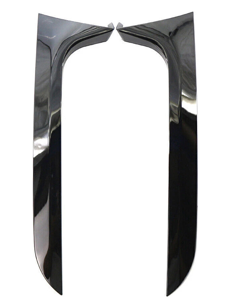 2012-2018 Audi A6 C7 Allroad Avant Gloss Black Pair Rear Window Side Wing Spoiler