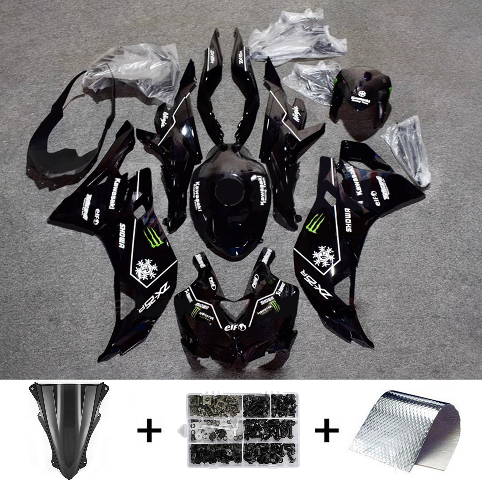 Kawasaki Ninja ZX-25R ZX-4R ZX-4RR 2019-2024 Fairing Kit