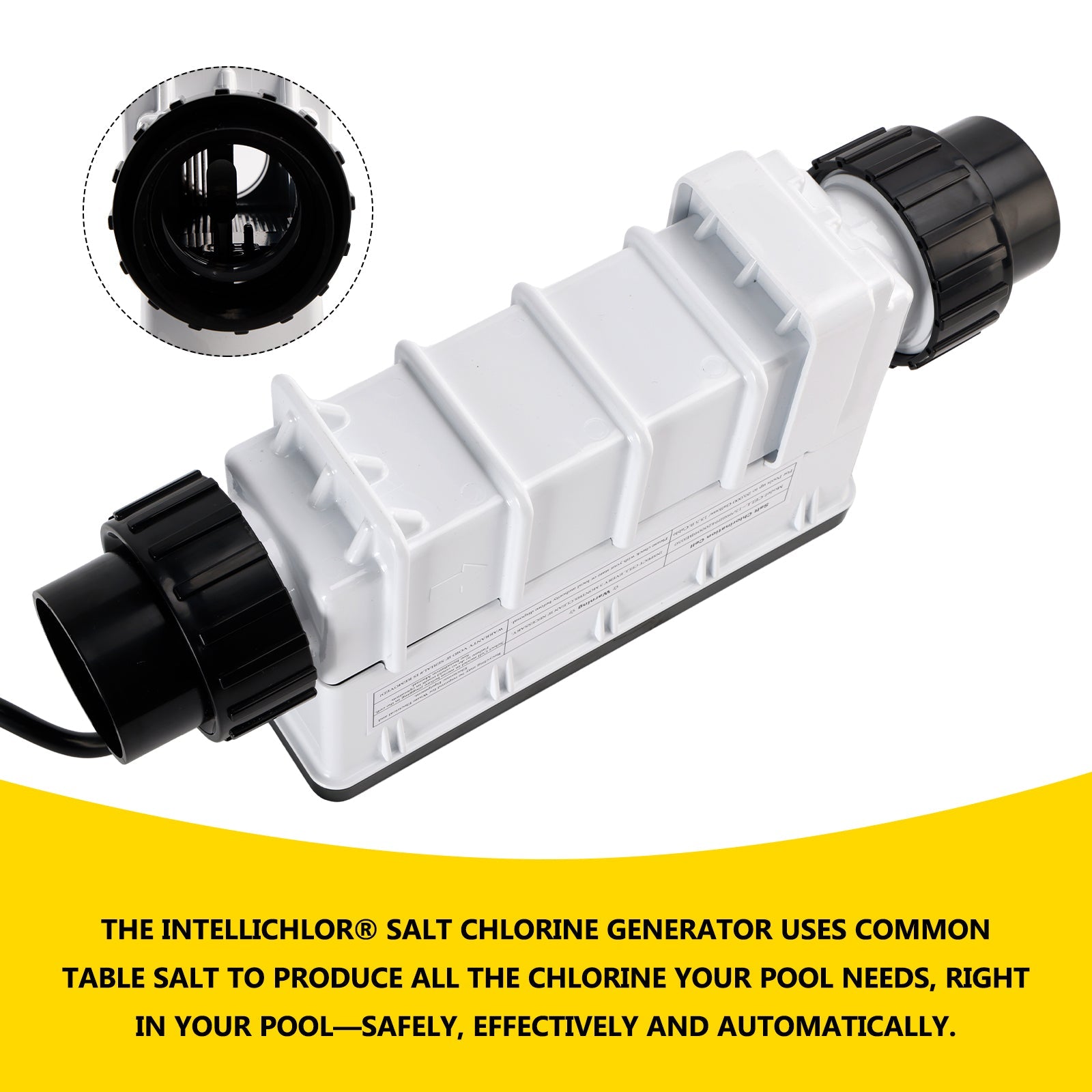 IC20 EC-520554 Salt Chlorinator Sanitizer 20,000-gallon Saltwater Pool