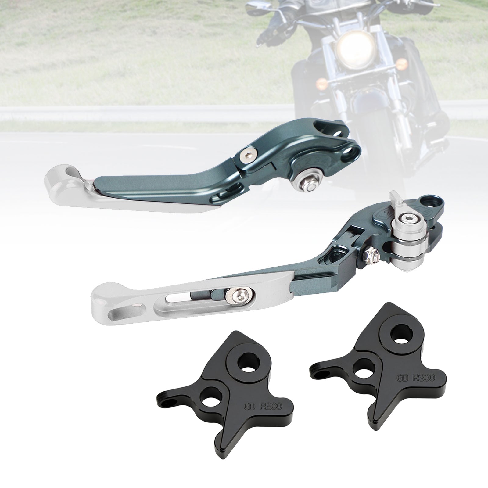 Adjustable Clutch Brake Lever fit for KYMCO AK550 2017-2022