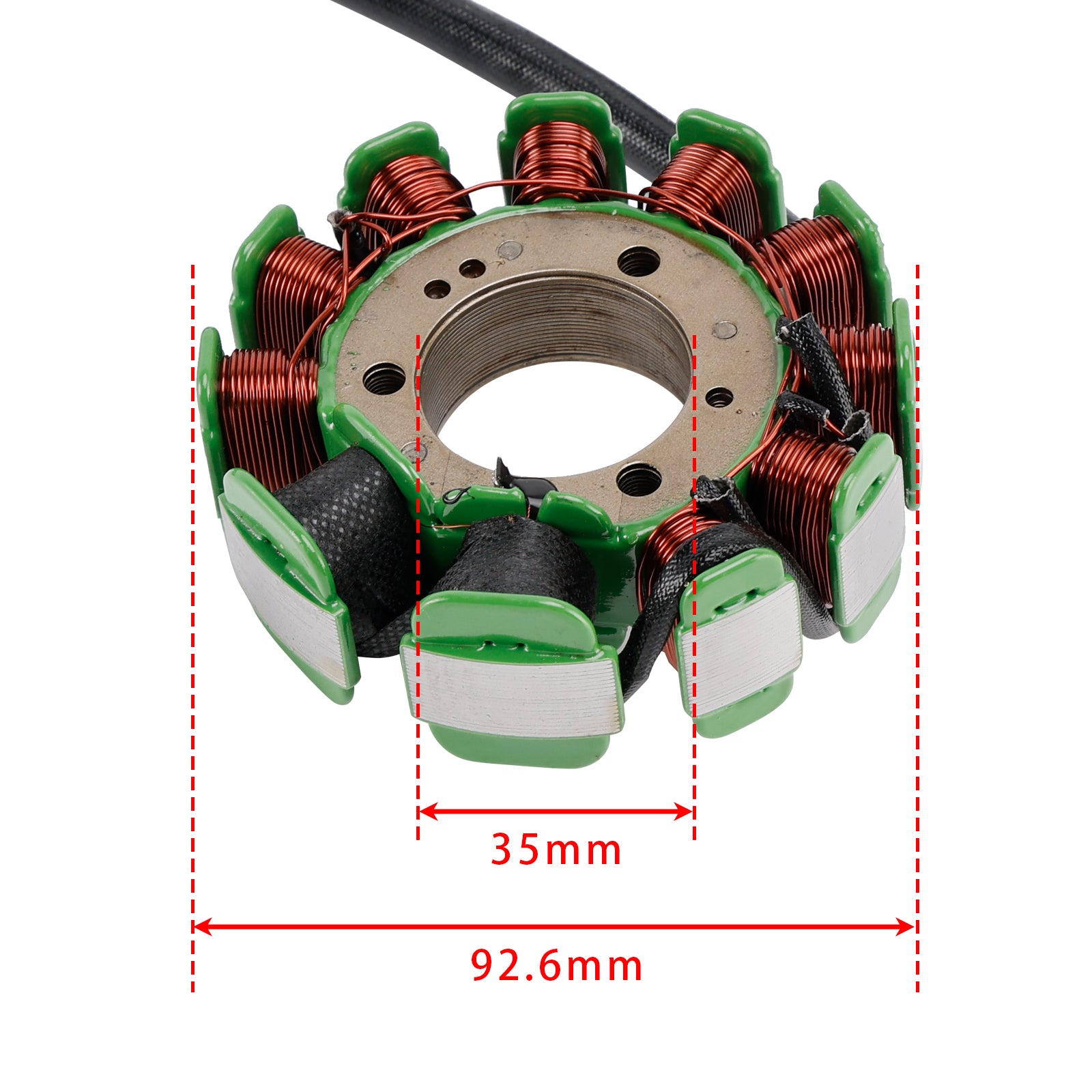 STATOR COIL ALTERNATOR 00128947 FOR KYMCO DINK - BET&WIN - MALAGUTI F18 125/150