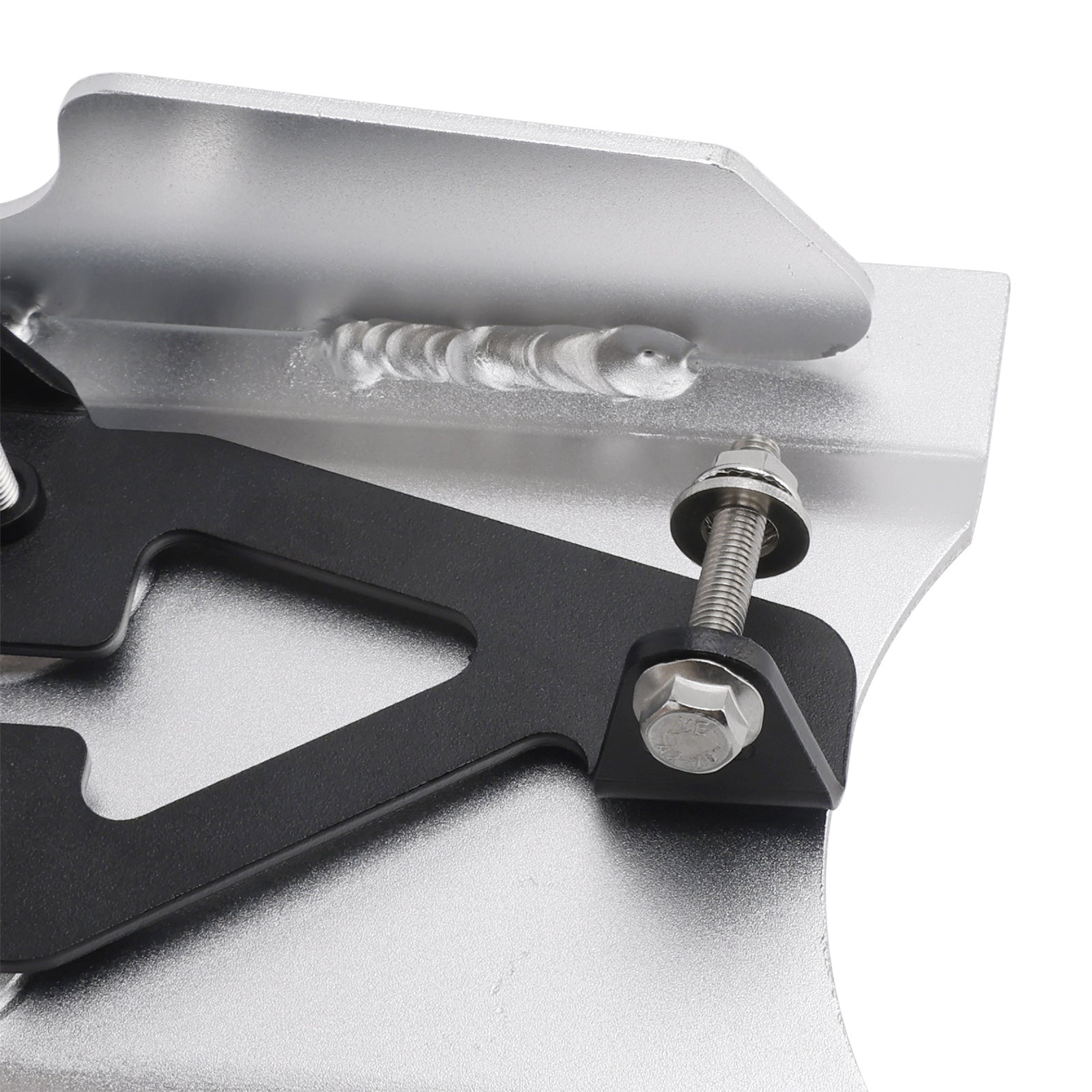 2024-2026 for Scrambler 400 X/XC Aluminum Sump Guard Bash Plate Silver