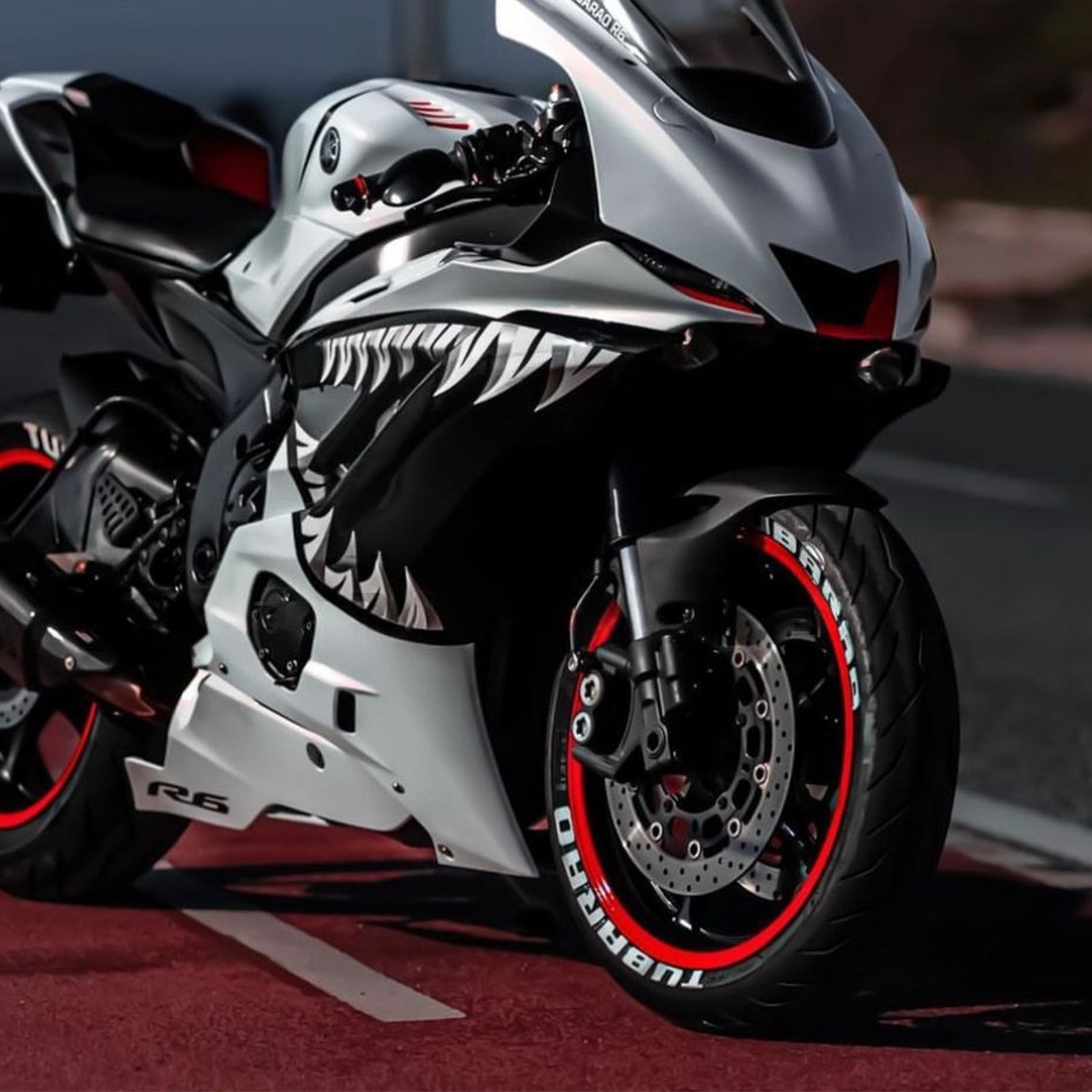 Injection Fairing Kit Bodywork Plastic ABS fit For Yamaha YZF-R6 2017-2023