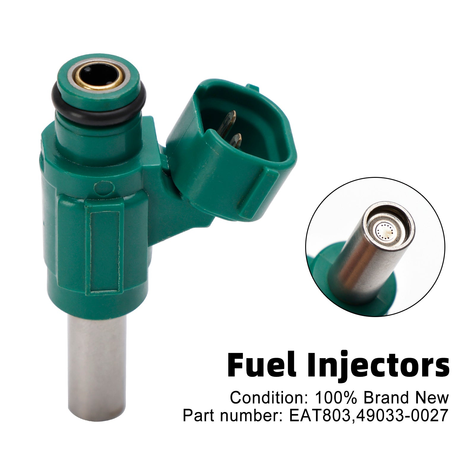 EAT803 Fuel Injector Fits 49033-0027 For Kawasaki Ninja ZX10R ZX1000 2011-2017