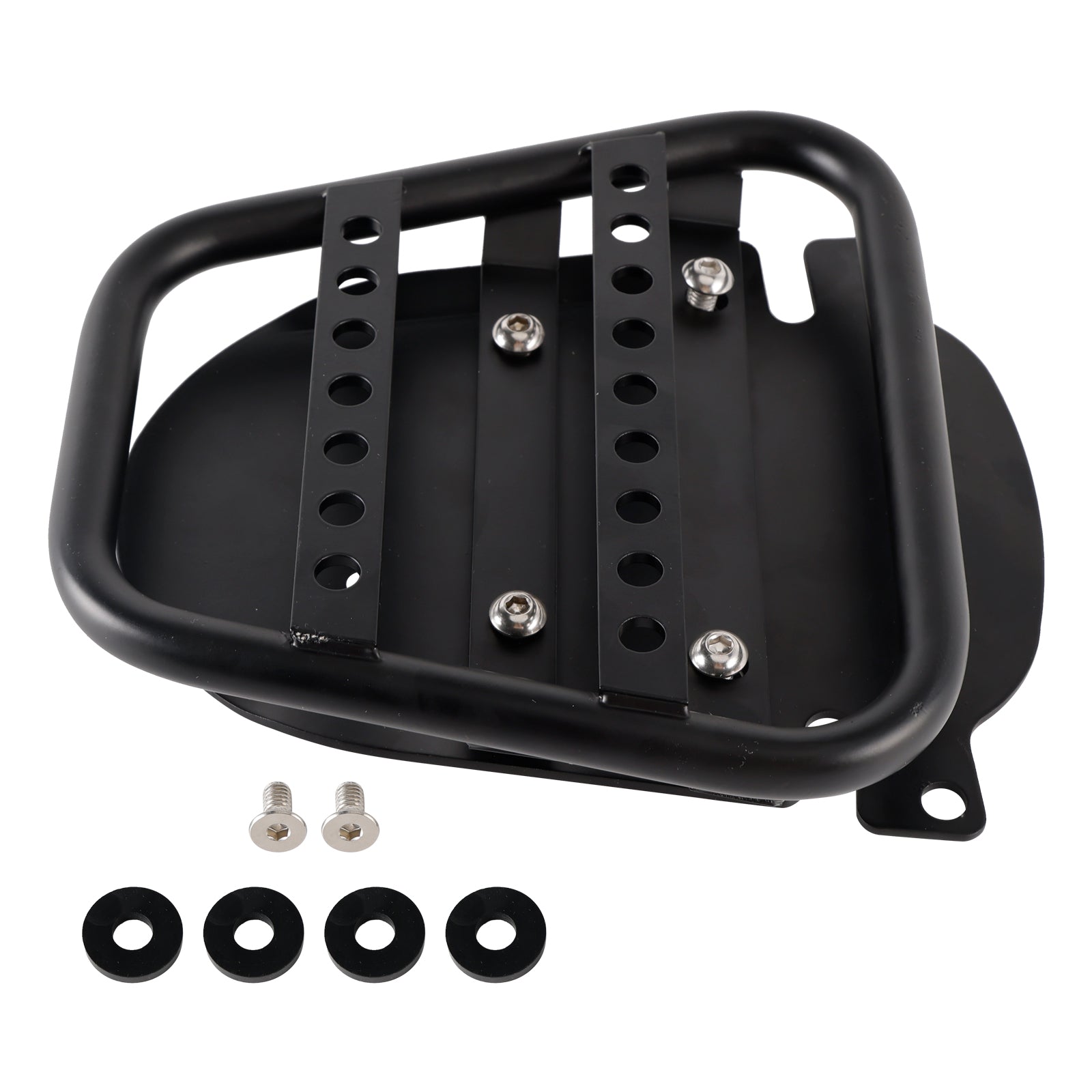 2023 2024 2025 Scrambler 400X Rear Seat Rack Luggage Carrier Black