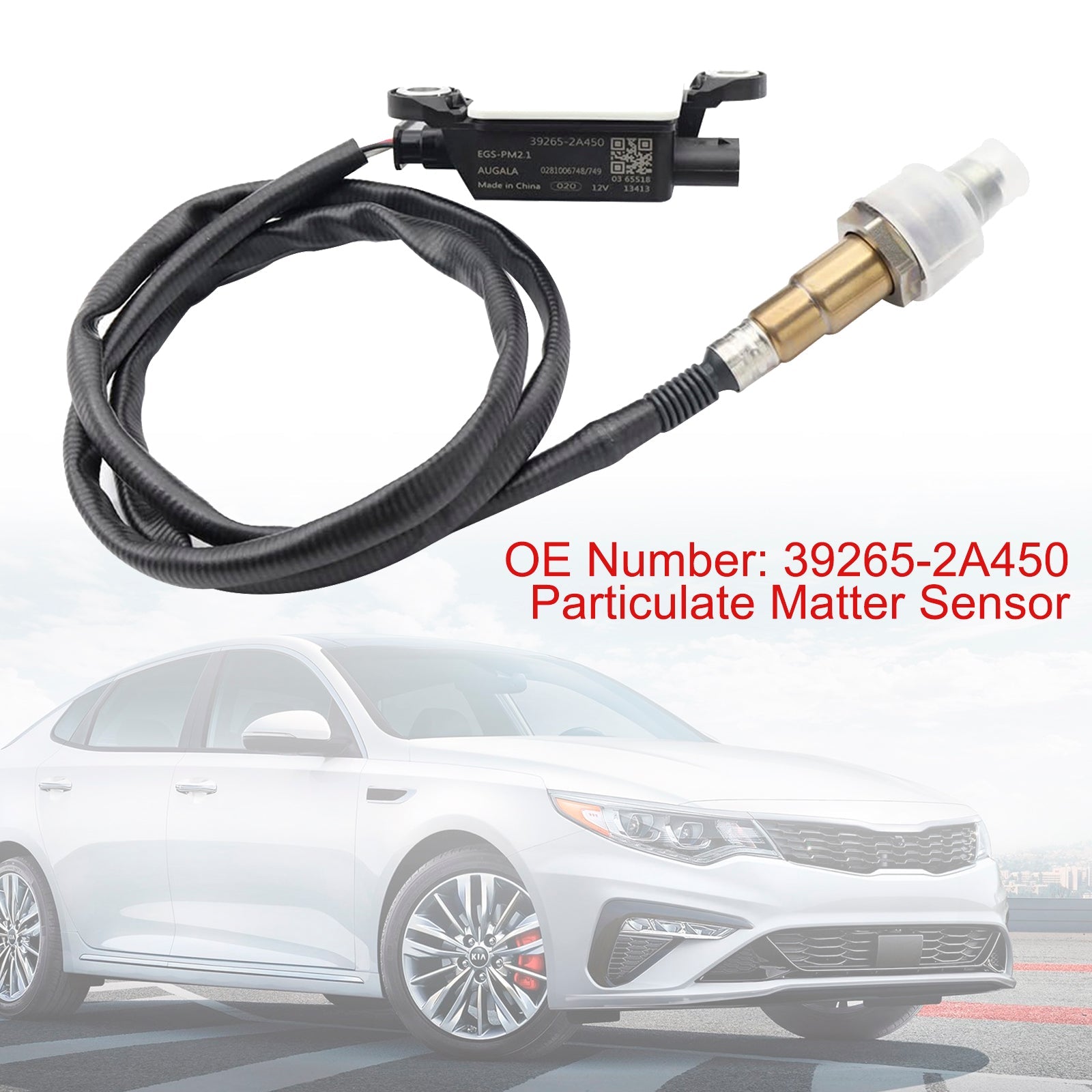 2016-09-2018-04 Kia Optima Sportswagon (JF) D4FD (1.7 CRDi 141 PS 104 kW) Particulate Matter Sensor 39265-2A450