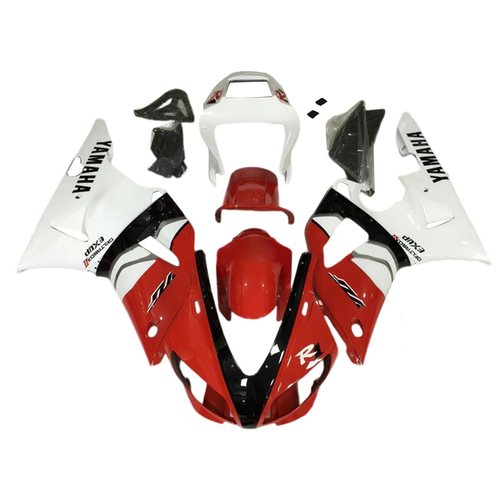 ياماها YZF-R1 1998-1999 Fairing Kit هيكل السيارة بلاستيك ABS