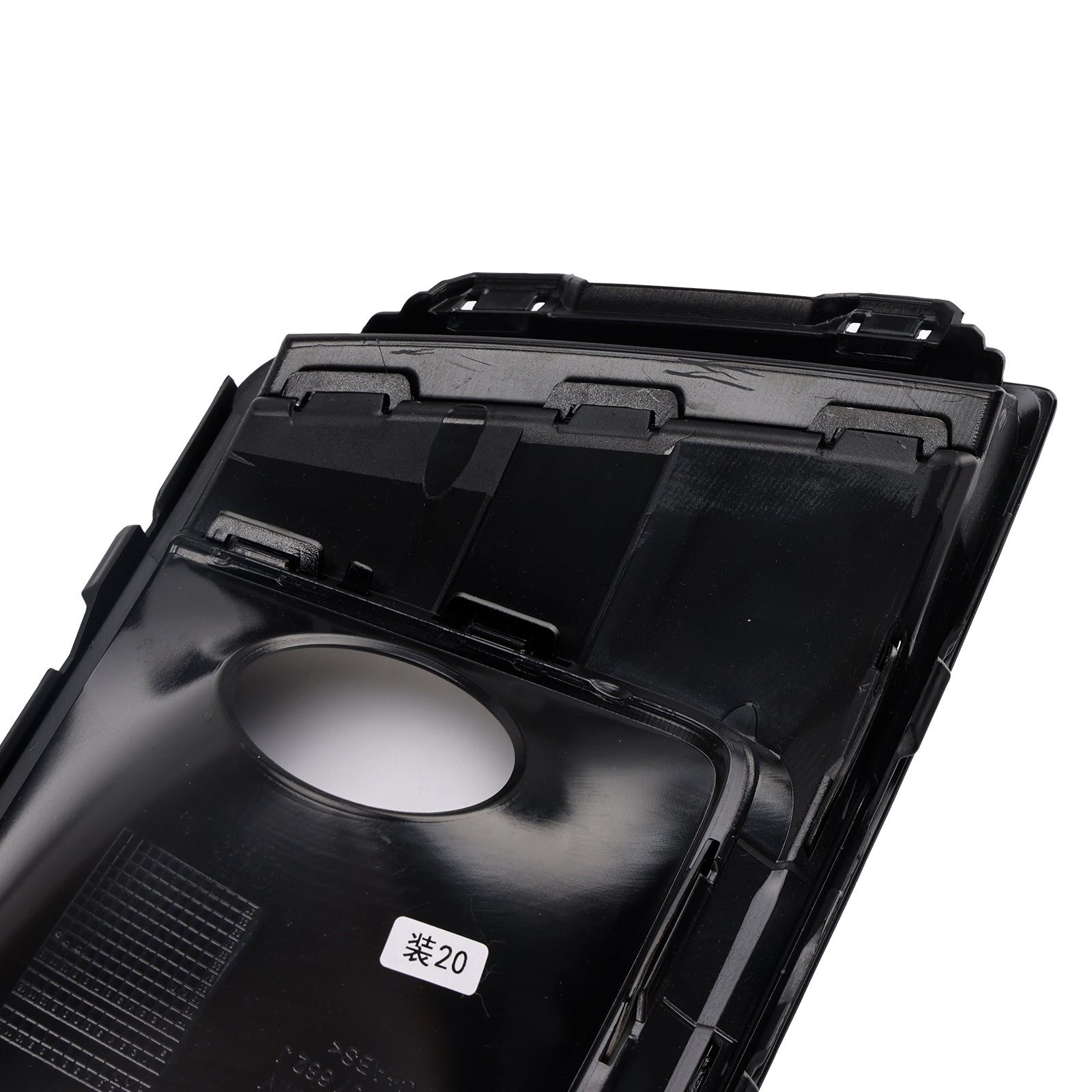 2018-2020 Audi A4 B9 S-LINE S4 Black Front Fog Light Grille Trim Cover