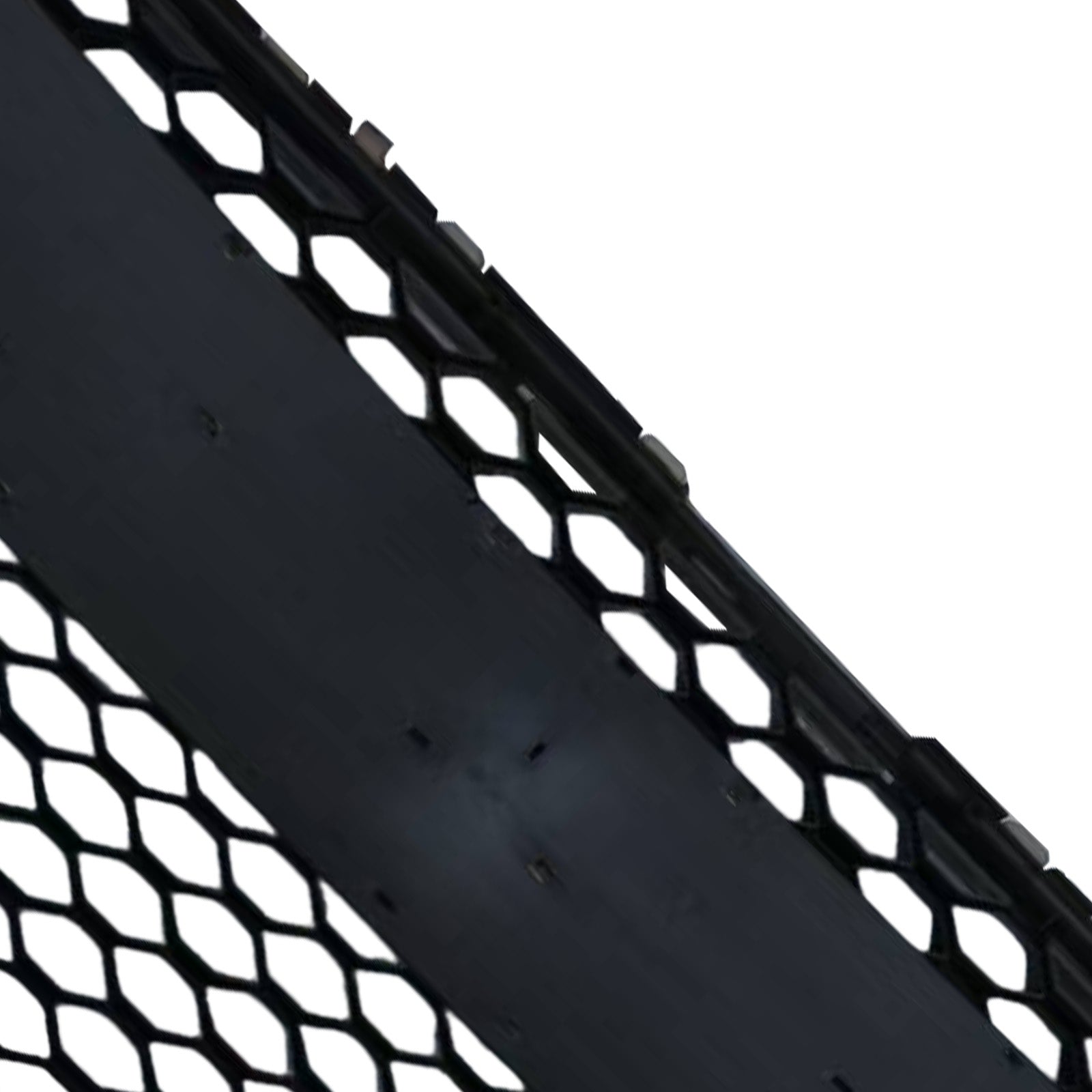 2008 For Audi R8 Front Henycomb Bumper Grille Grill Gloss Black