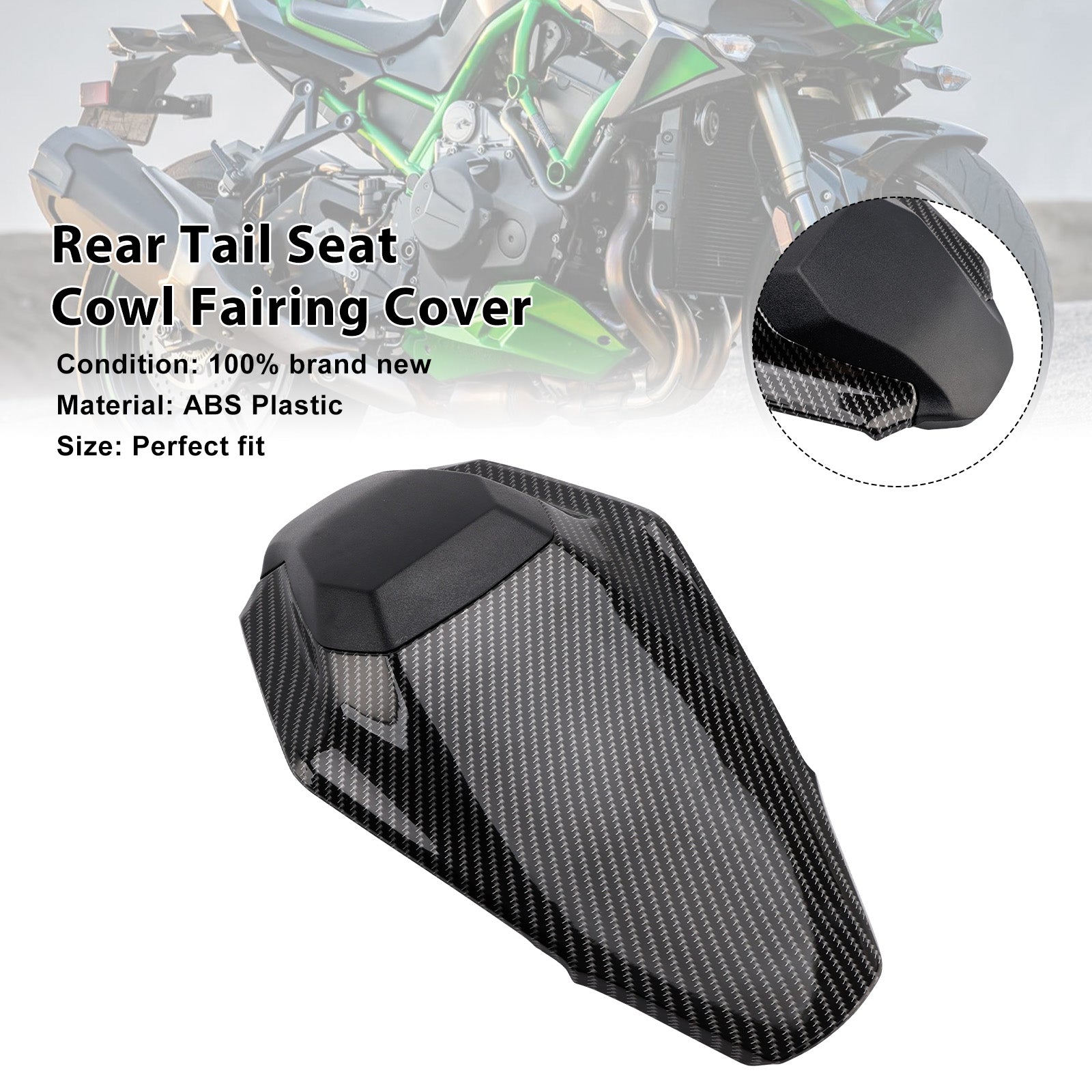 2025-2026 Kawasaki Z900 Z900SE Rear Tail Seat Cowl Fairing Cover